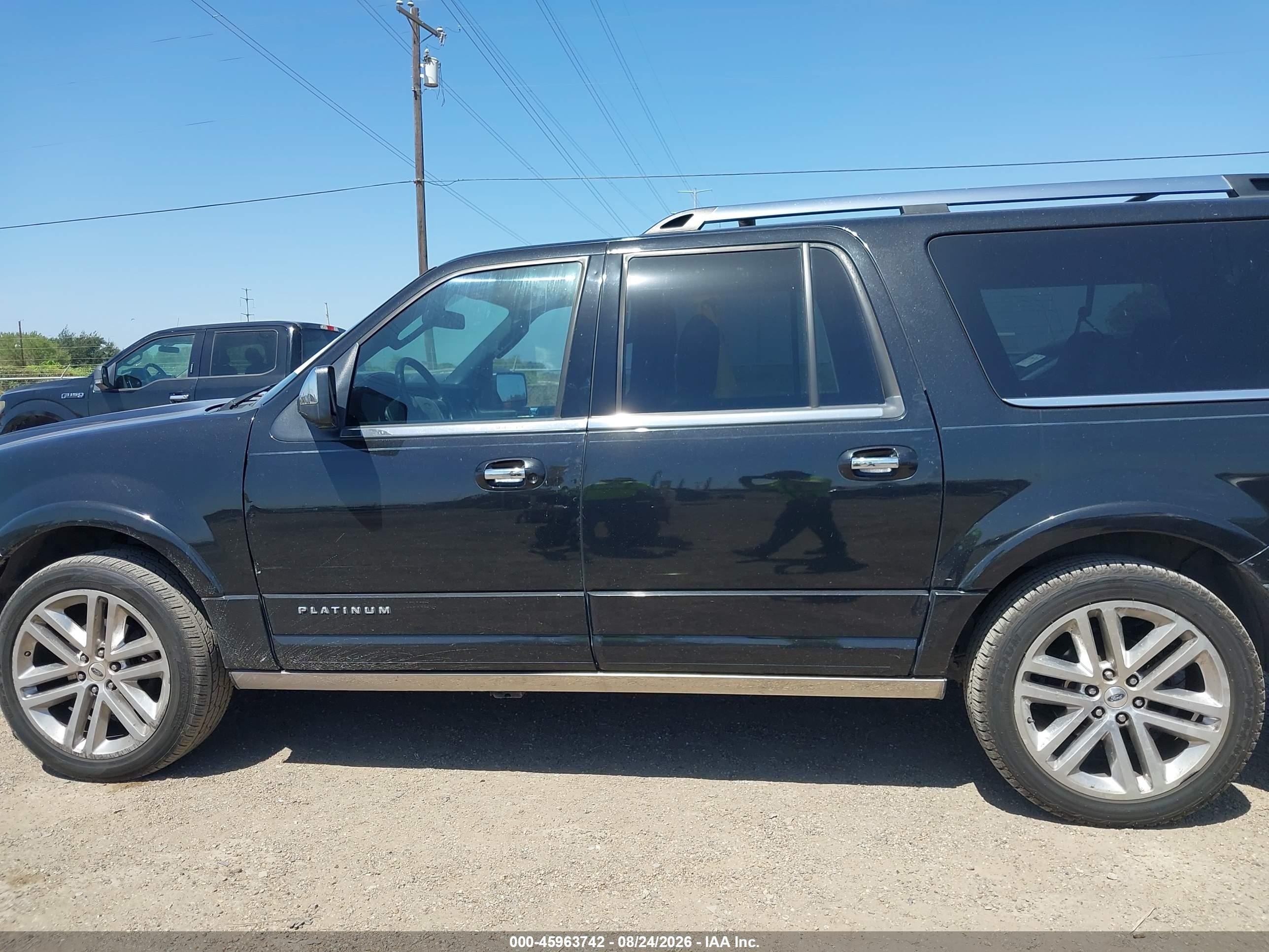 2015 Ford Expedition El Platinum Black vin: 1FMJK1LT0FEF20474