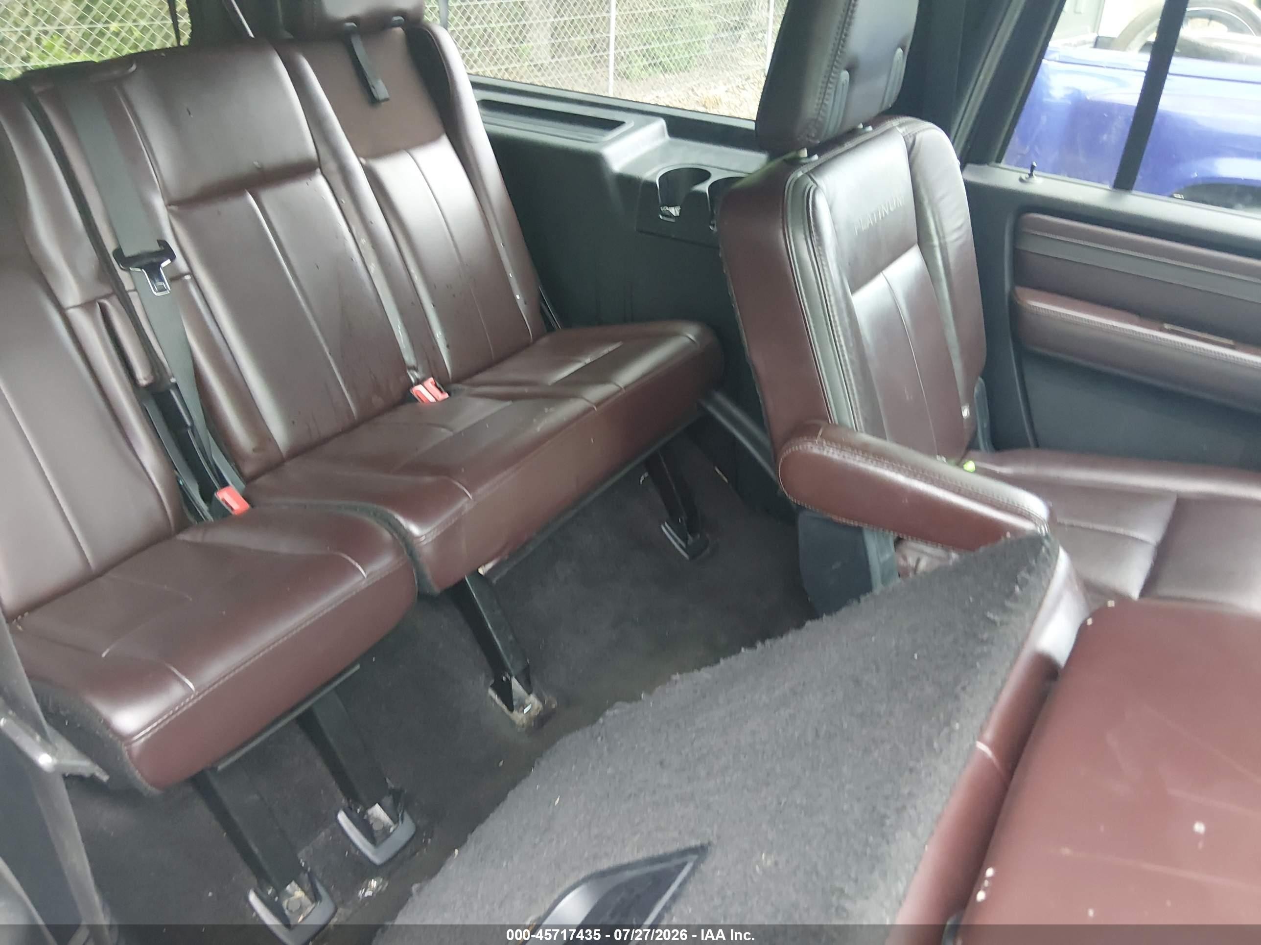 2015 Ford Expedition El Platinum Черный vin: 1FMJK1LT7FEF49048