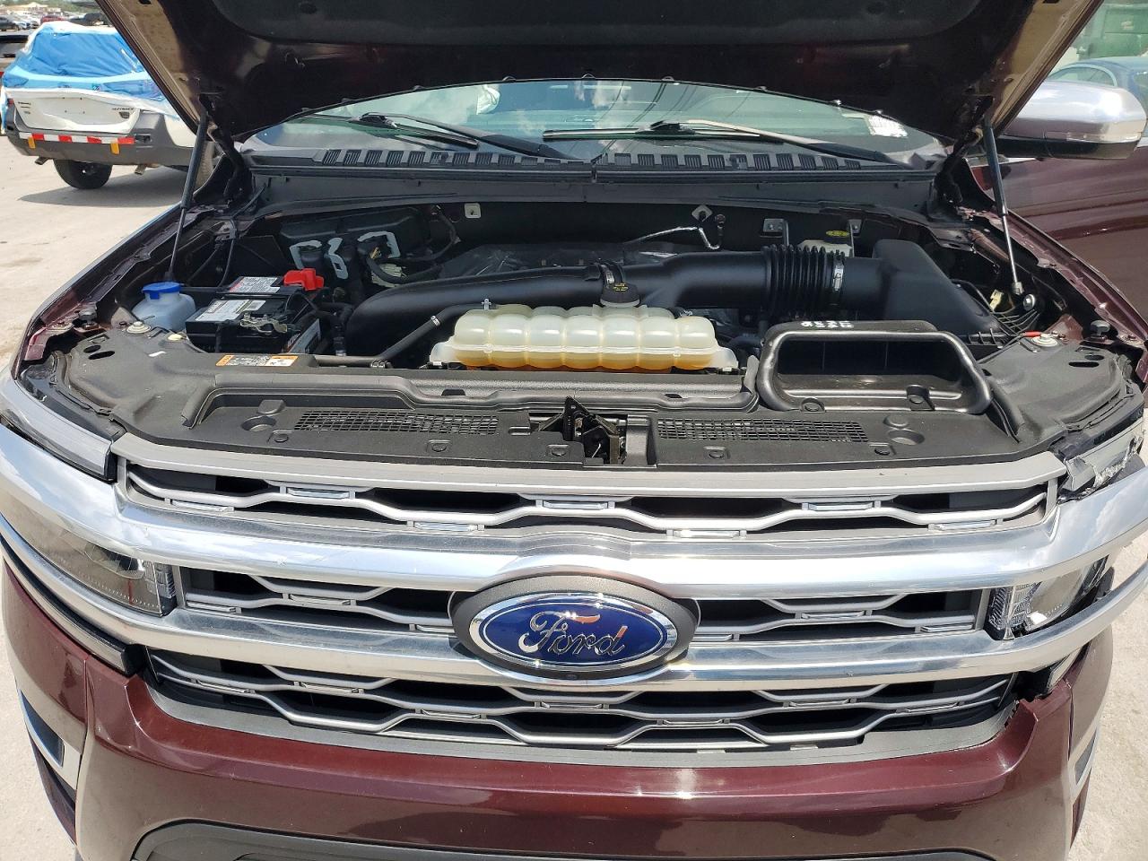 2023 Ford Expedition Max Platinum Maroon vin: 1FMJK1M85PEA01075
