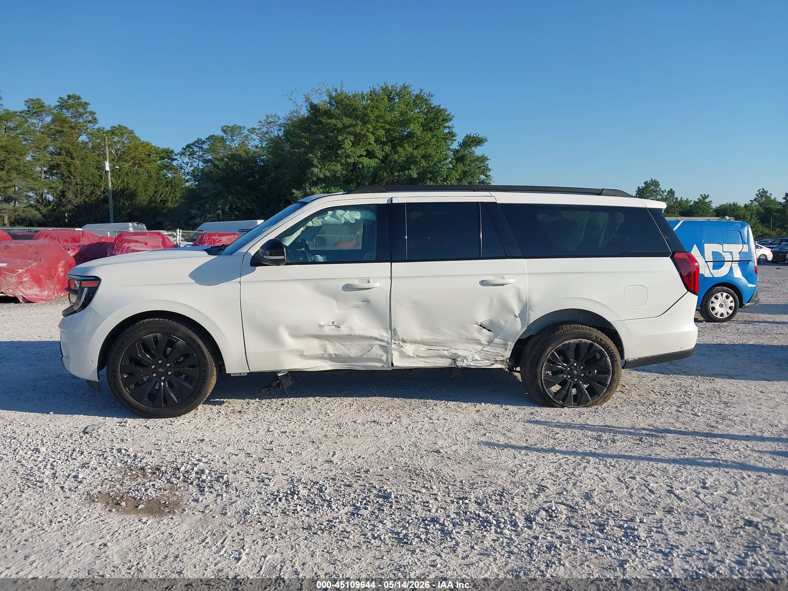 2025 Ford Expedition Platinum Max White vin: 1FMJK1M86SEA73427