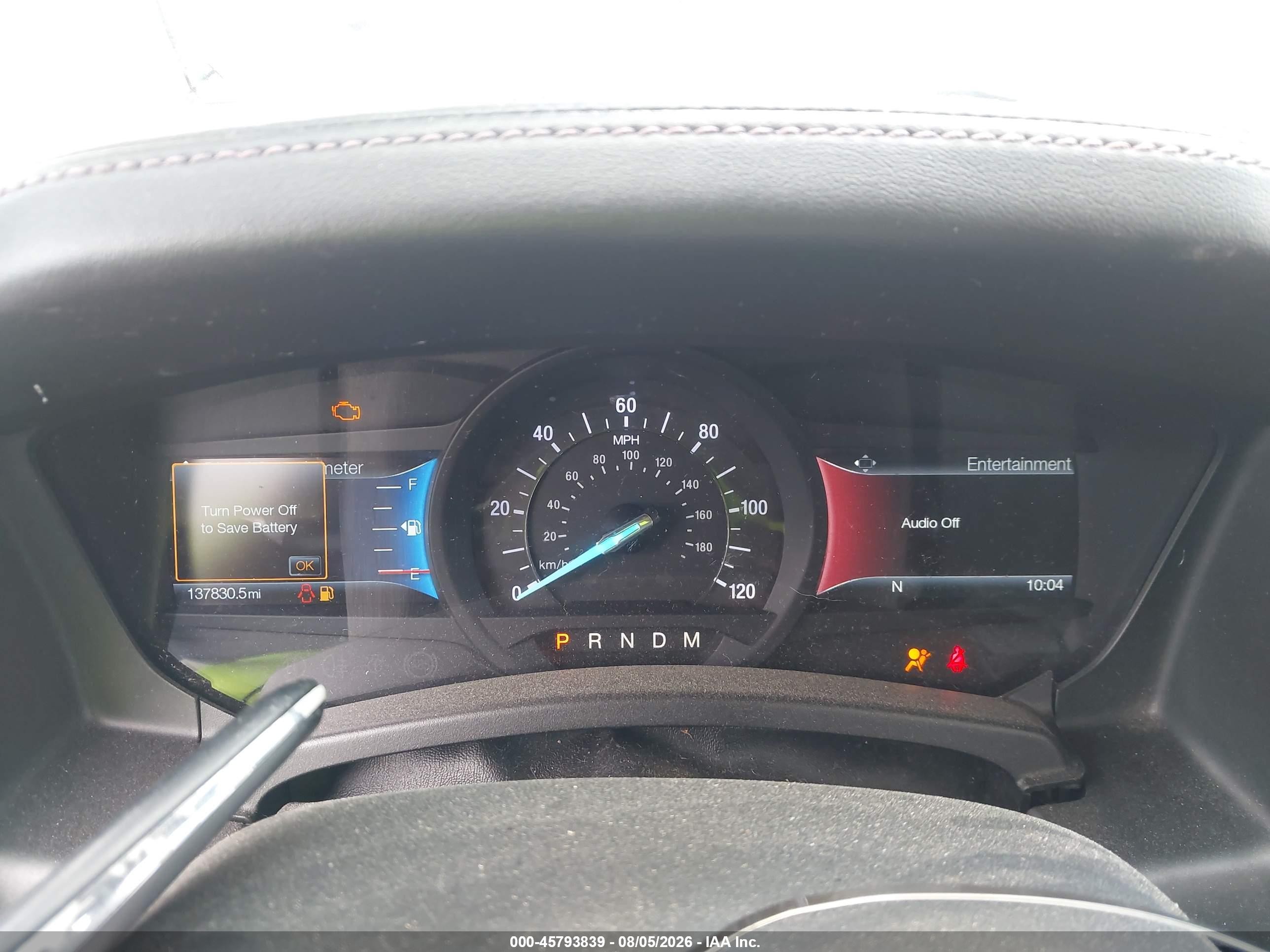 2015 Ford Expedition El Platinum Белый vin: 1FMJK1MT2FEF01777