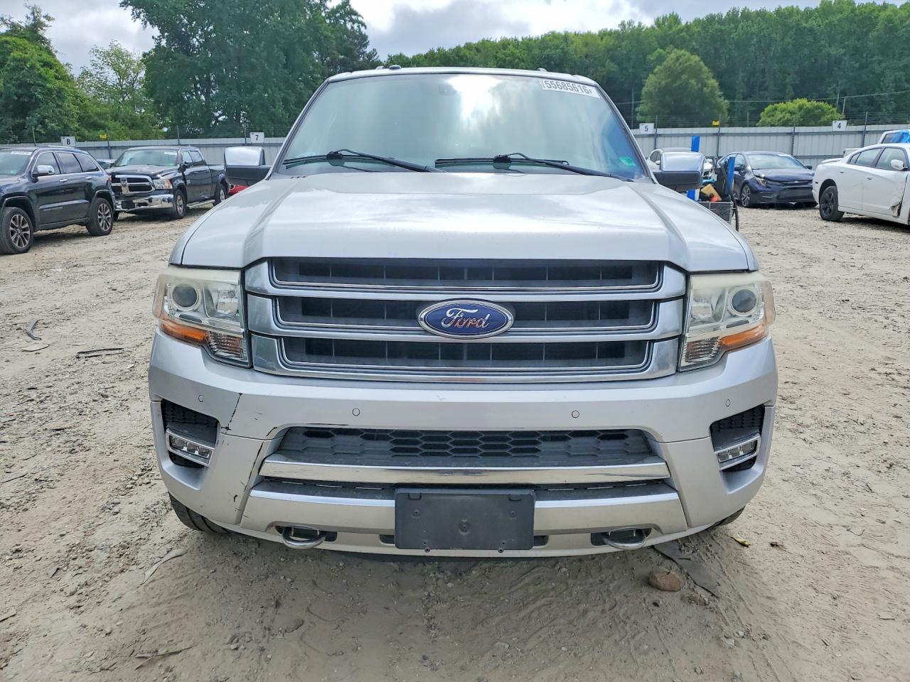2015 Ford Expedition El Platinum Silver vin: 1FMJK1MT3FEF39194