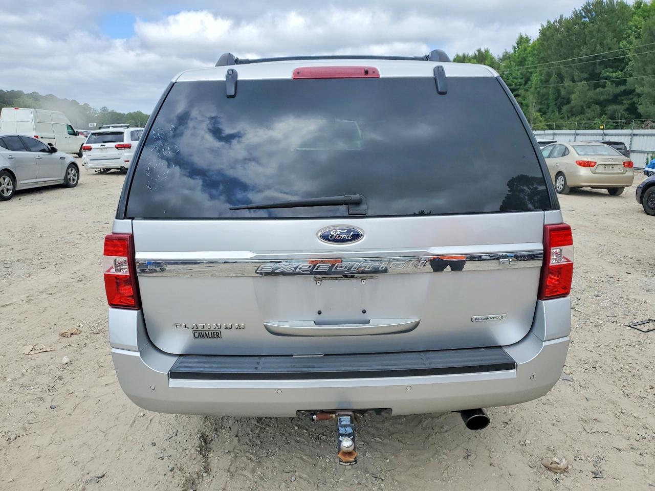 2015 Ford Expedition El Platinum Silver vin: 1FMJK1MT3FEF39194