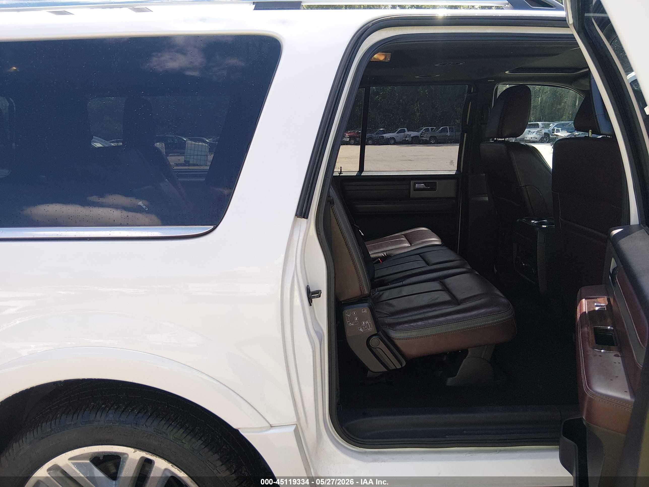 2017 Ford Expedition El Platinum Белый vin: 1FMJK1MT3HEA39331