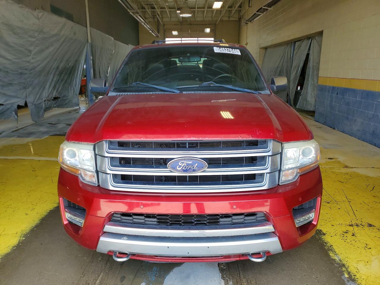 2015 Ford Expedition El Platinum Red vin: 1FMJK1MT4FEF22193