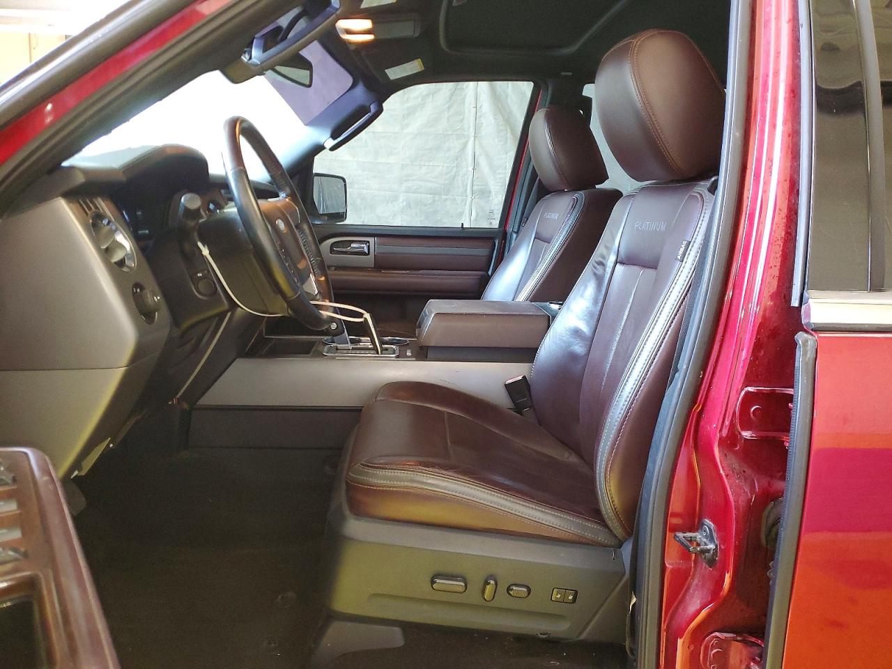 2015 Ford Expedition El Platinum Red vin: 1FMJK1MT4FEF22193