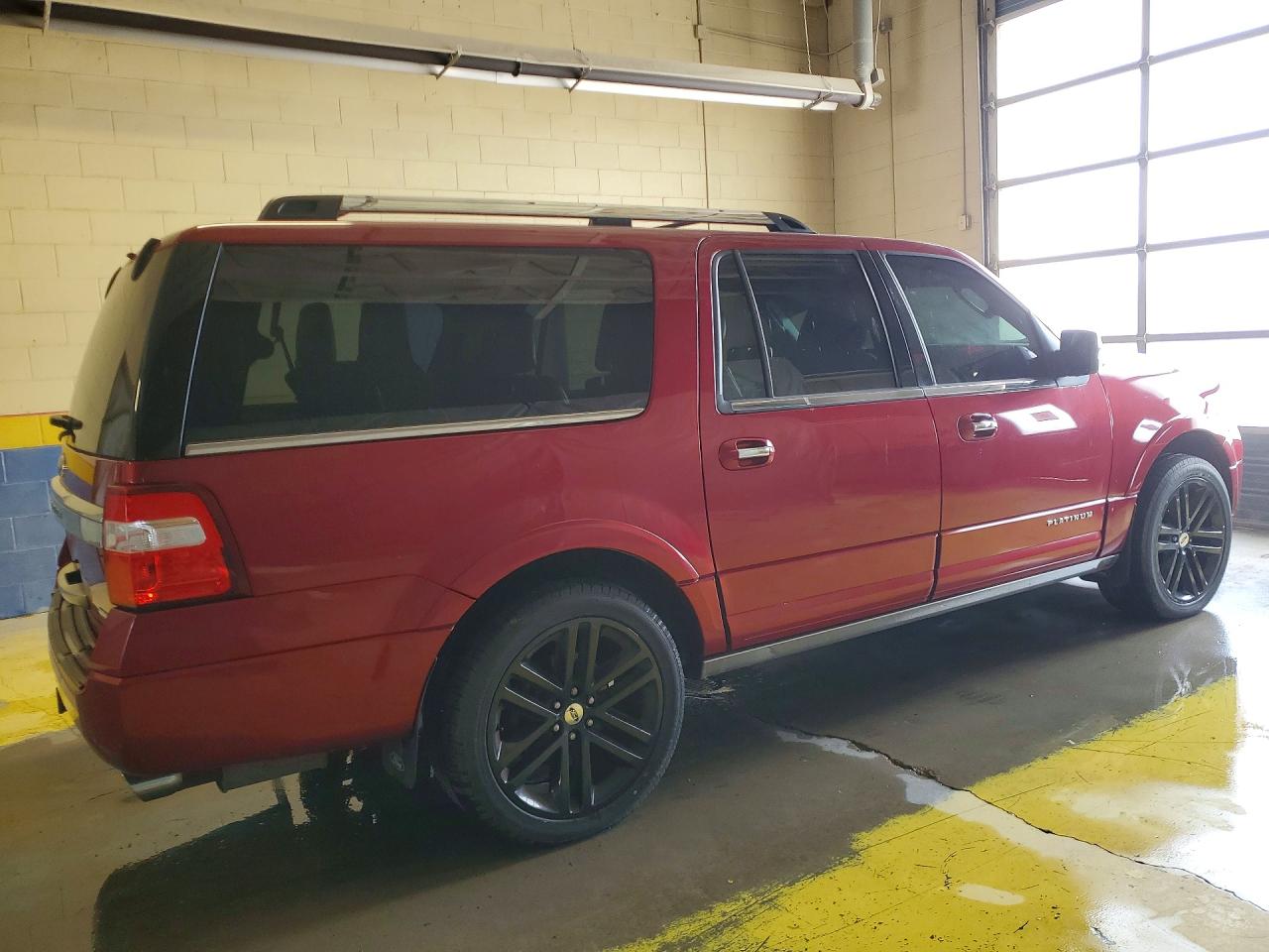 2015 Ford Expedition El Platinum Red vin: 1FMJK1MT4FEF22193