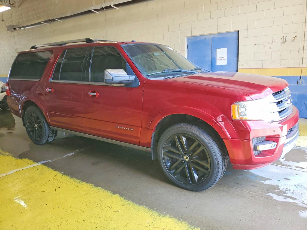 2015 Ford Expedition El Platinum Red vin: 1FMJK1MT4FEF22193