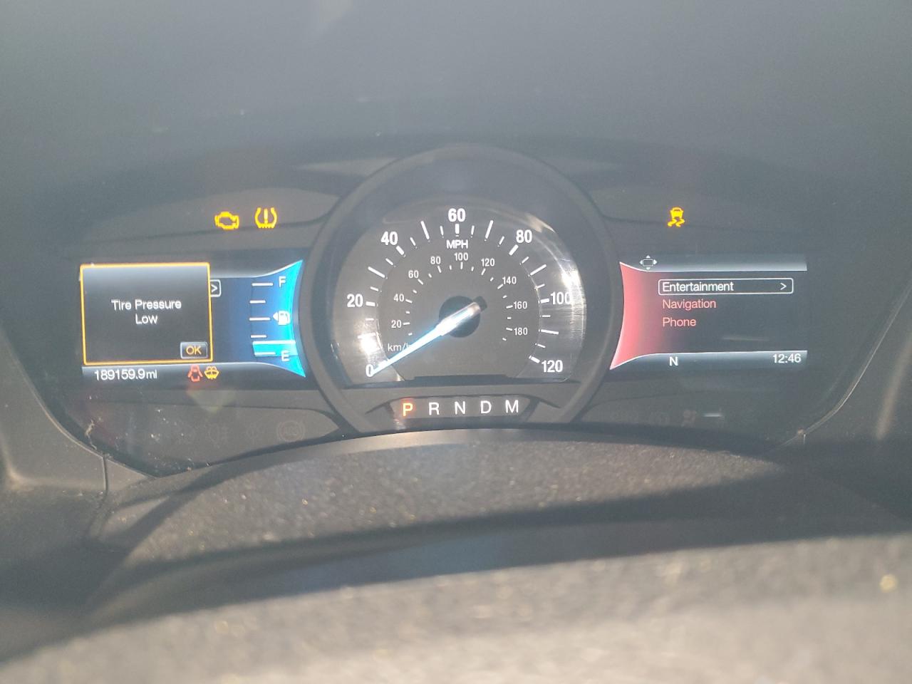 2015 Ford Expedition El Platinum Red vin: 1FMJK1MT4FEF22193 Damage: Warning Light - Engine, On, Unacceptable