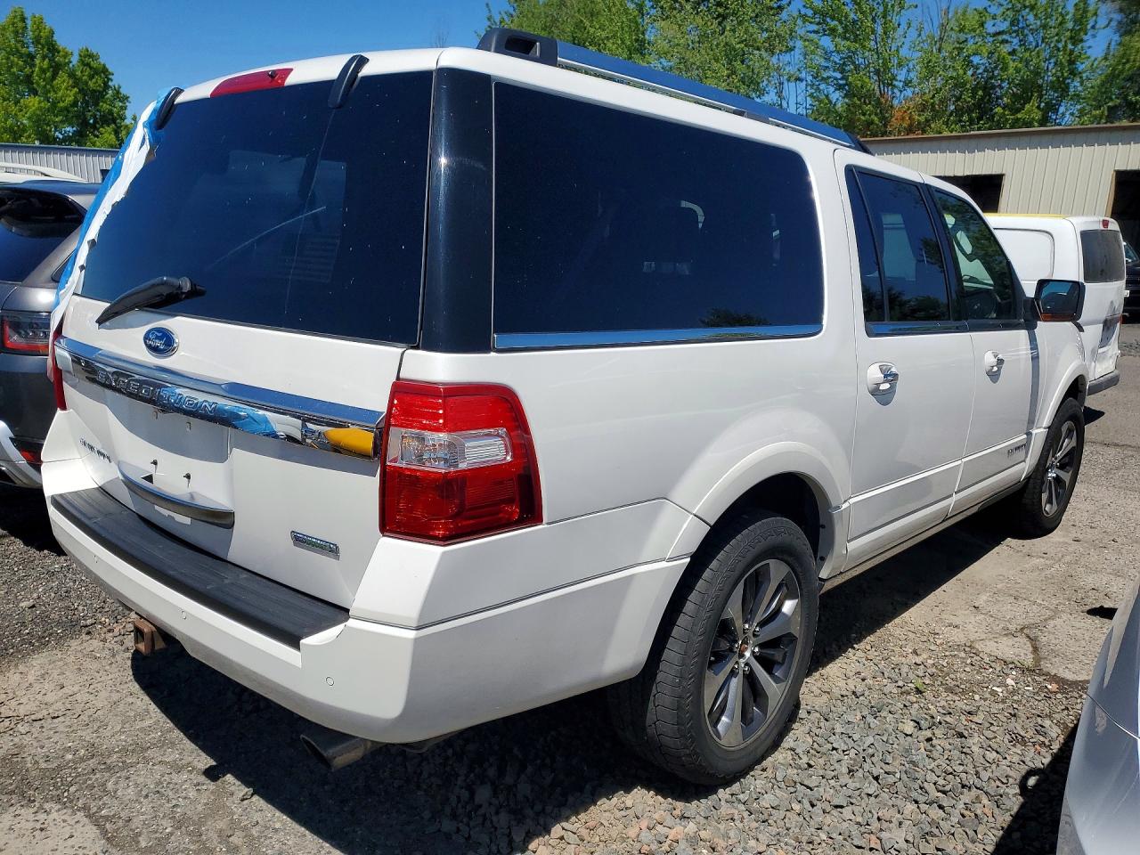 2016 Ford Expedition El Platinum Белый vin: 1FMJK1MT6GEF07440