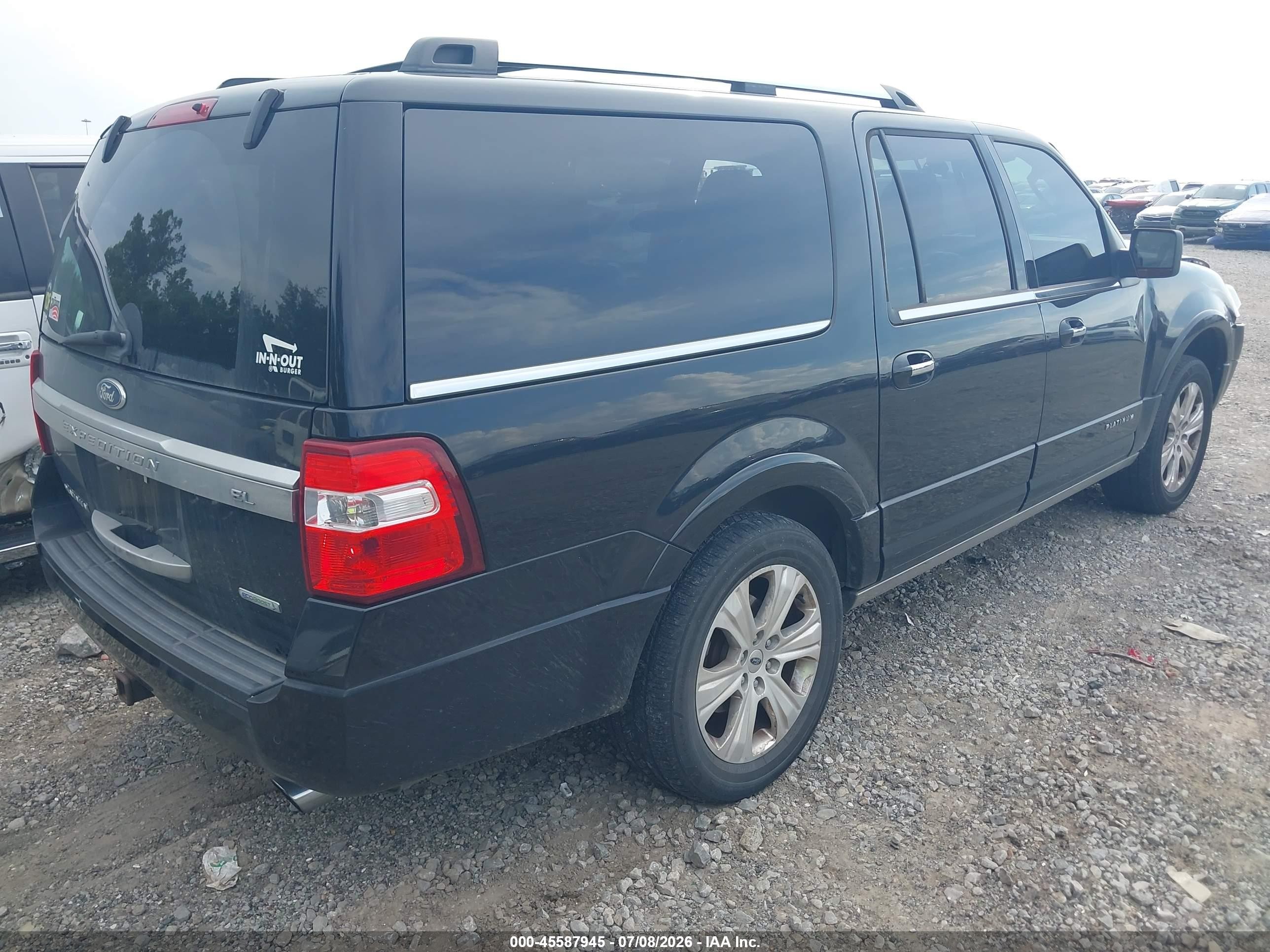 2015 Ford Expedition El Platinum Black vin: 1FMJK1MT8FEF23170