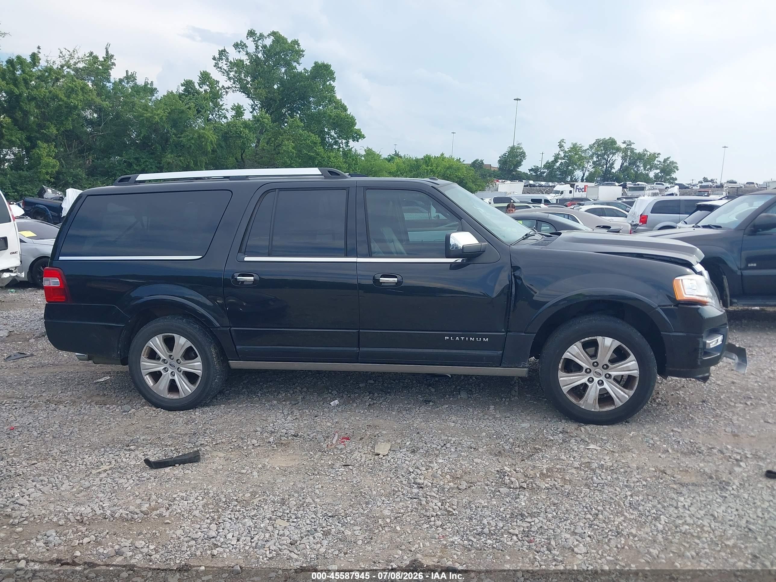 2015 Ford Expedition El Platinum Black vin: 1FMJK1MT8FEF23170