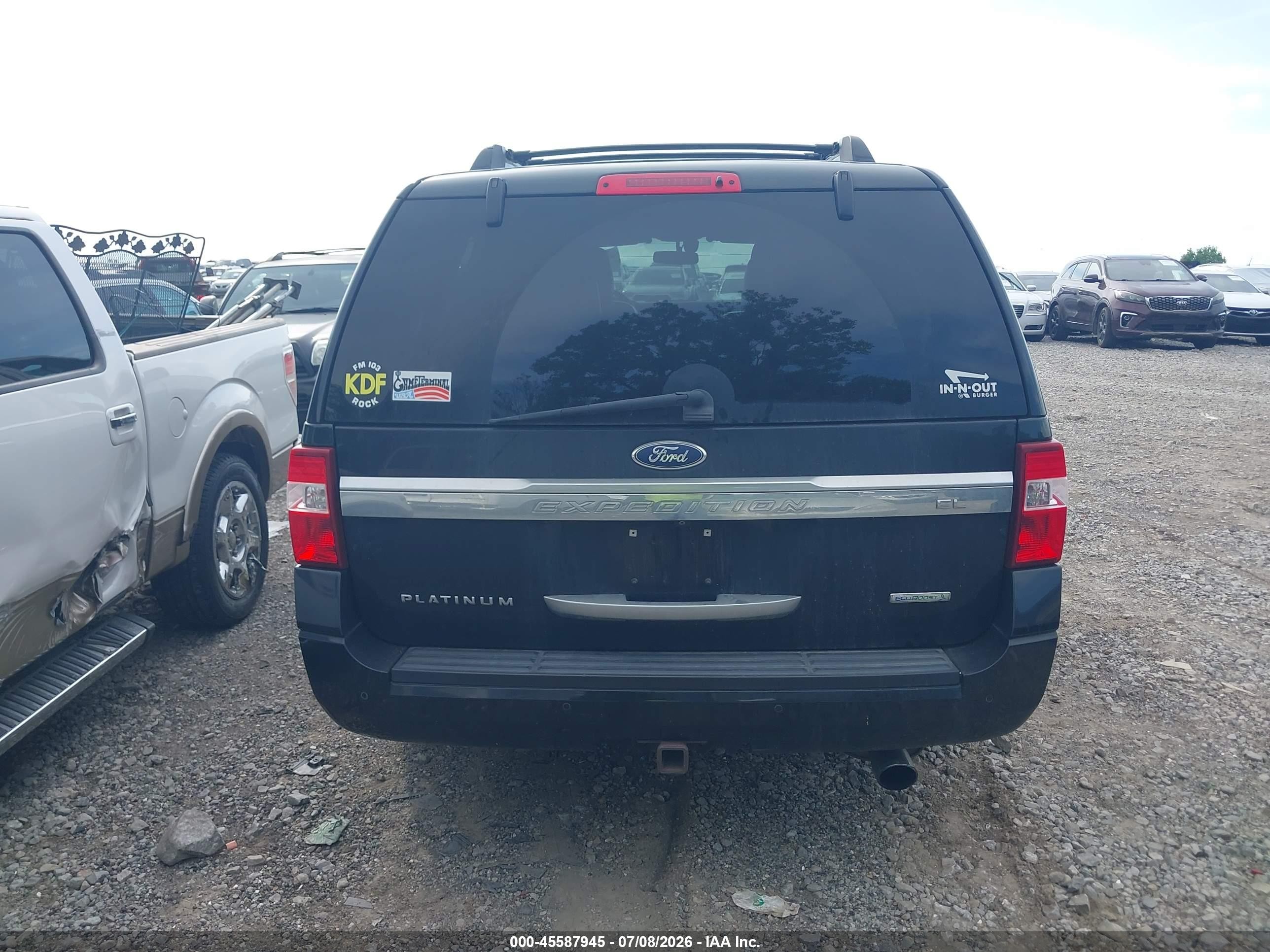 2015 Ford Expedition El Platinum Black vin: 1FMJK1MT8FEF23170