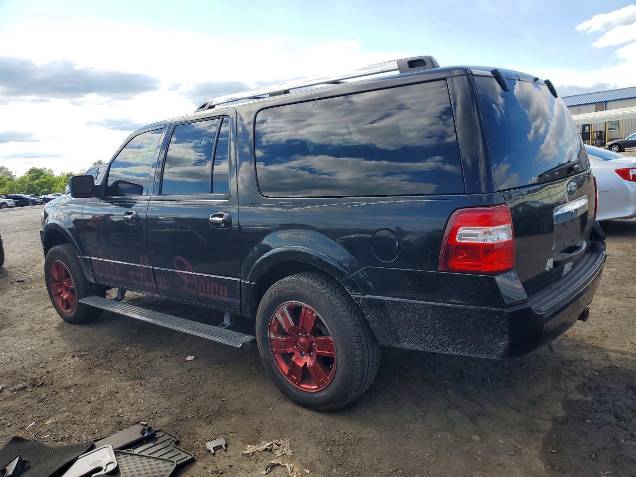 2010 Ford Expedition El Limited Black vin: 1FMJK2A50AEA53575