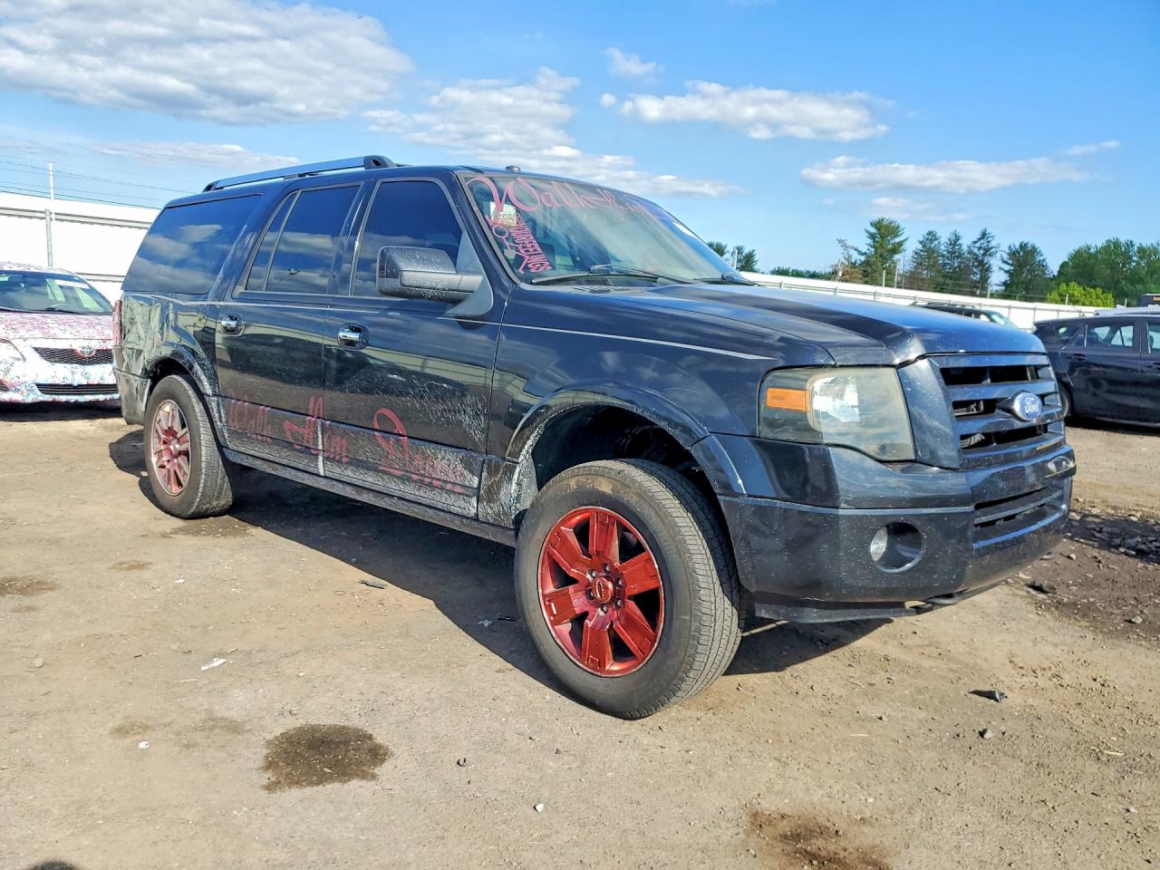 2010 Ford Expedition El Limited Black vin: 1FMJK2A50AEA53575