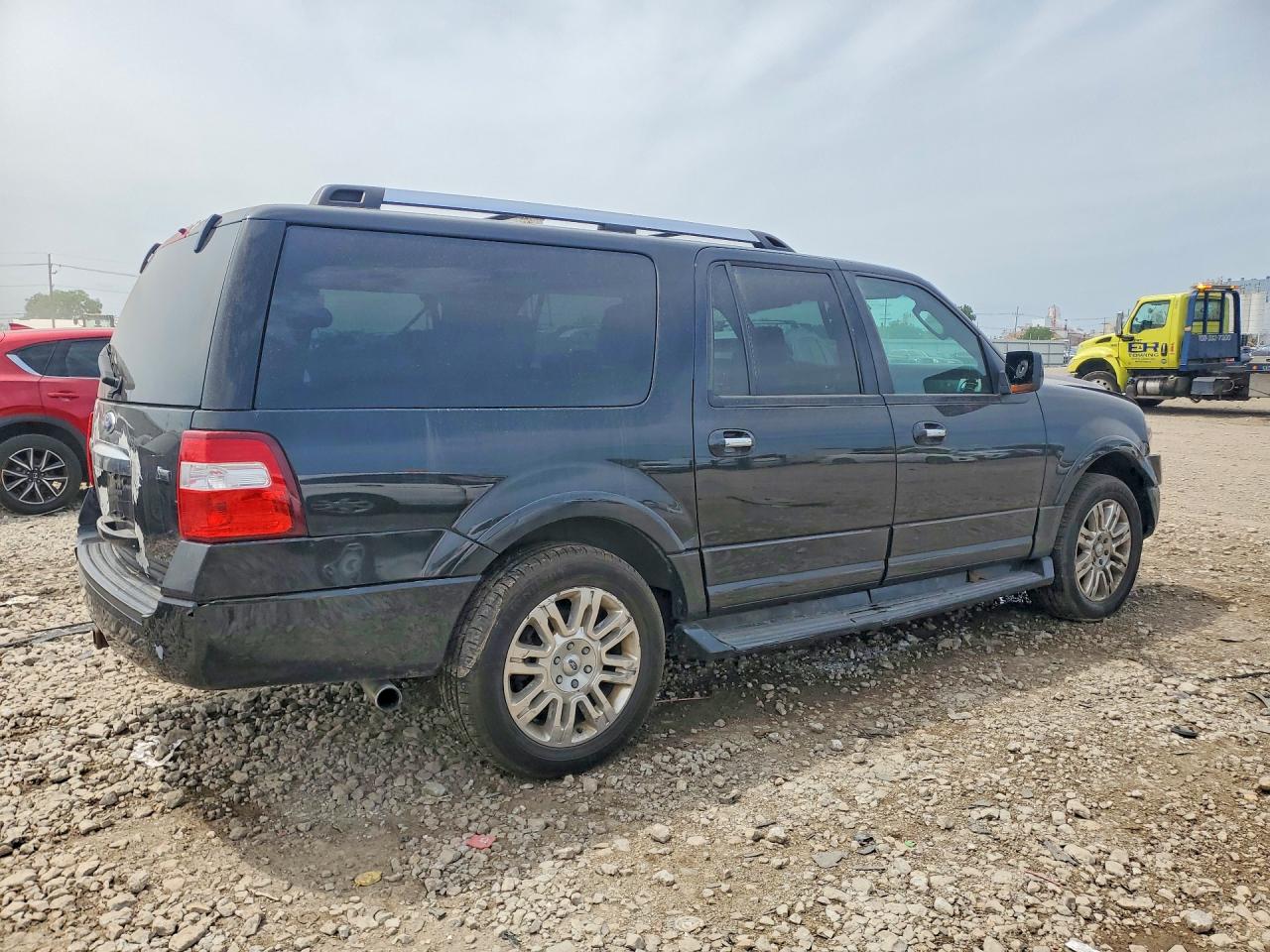 2011 Ford Expedition El Limited Black vin: 1FMJK2A50BEF36520