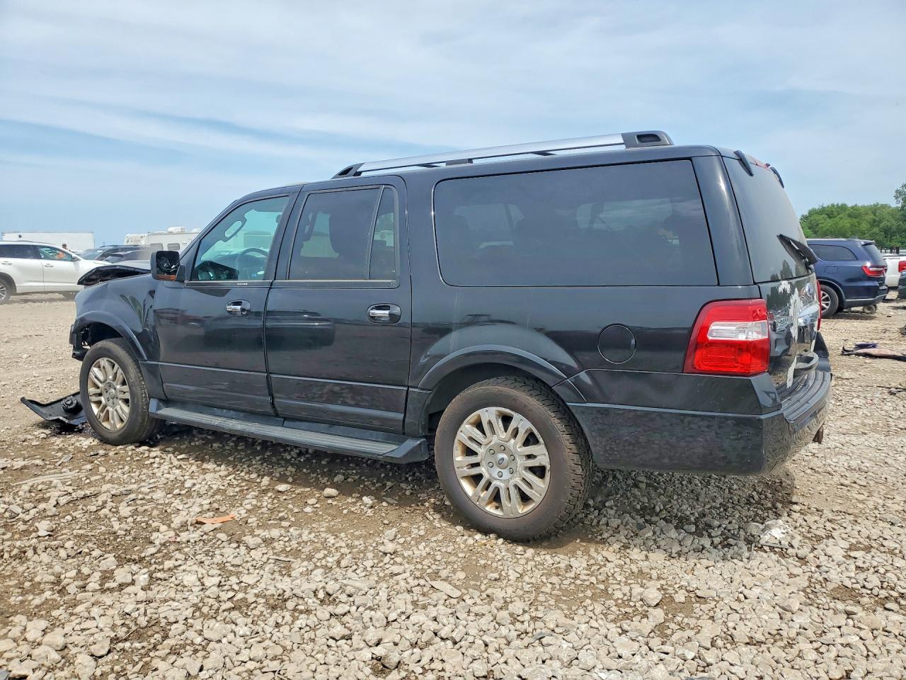 2011 Ford Expedition El Limited Black vin: 1FMJK2A50BEF36520