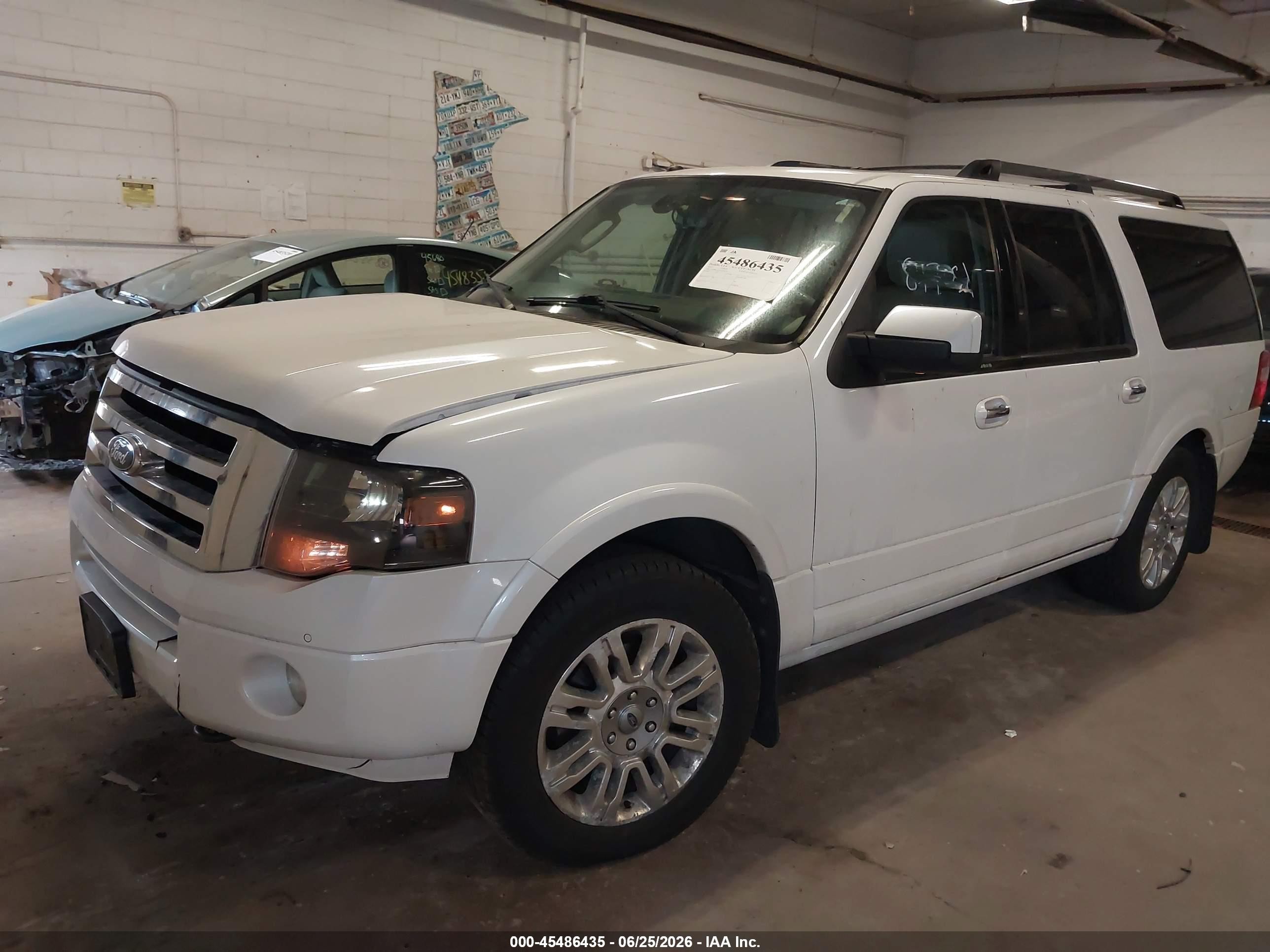 2012 Ford Expedition El Limited White vin: 1FMJK2A50CEF00554