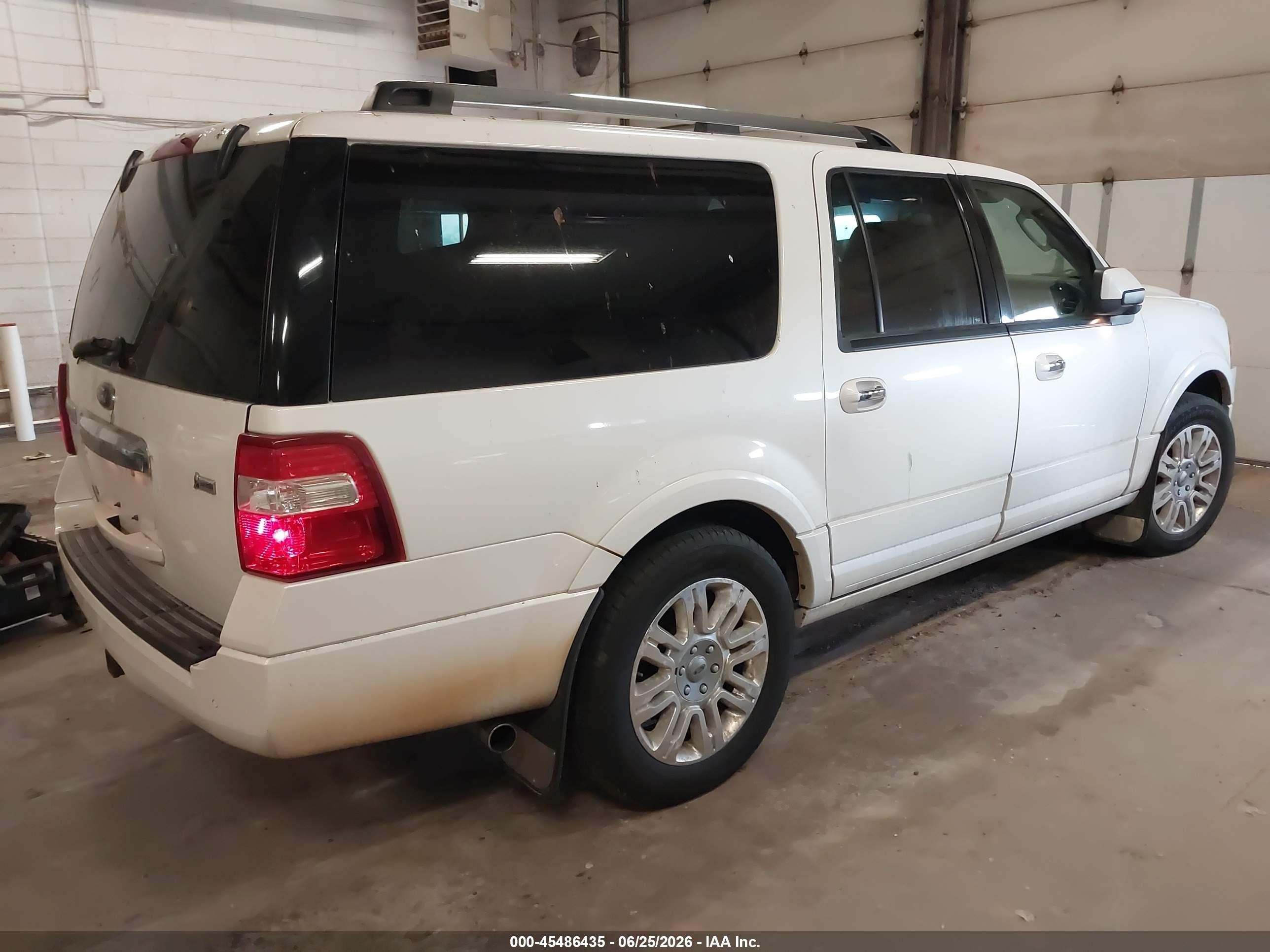 2012 Ford Expedition El Limited White vin: 1FMJK2A50CEF00554