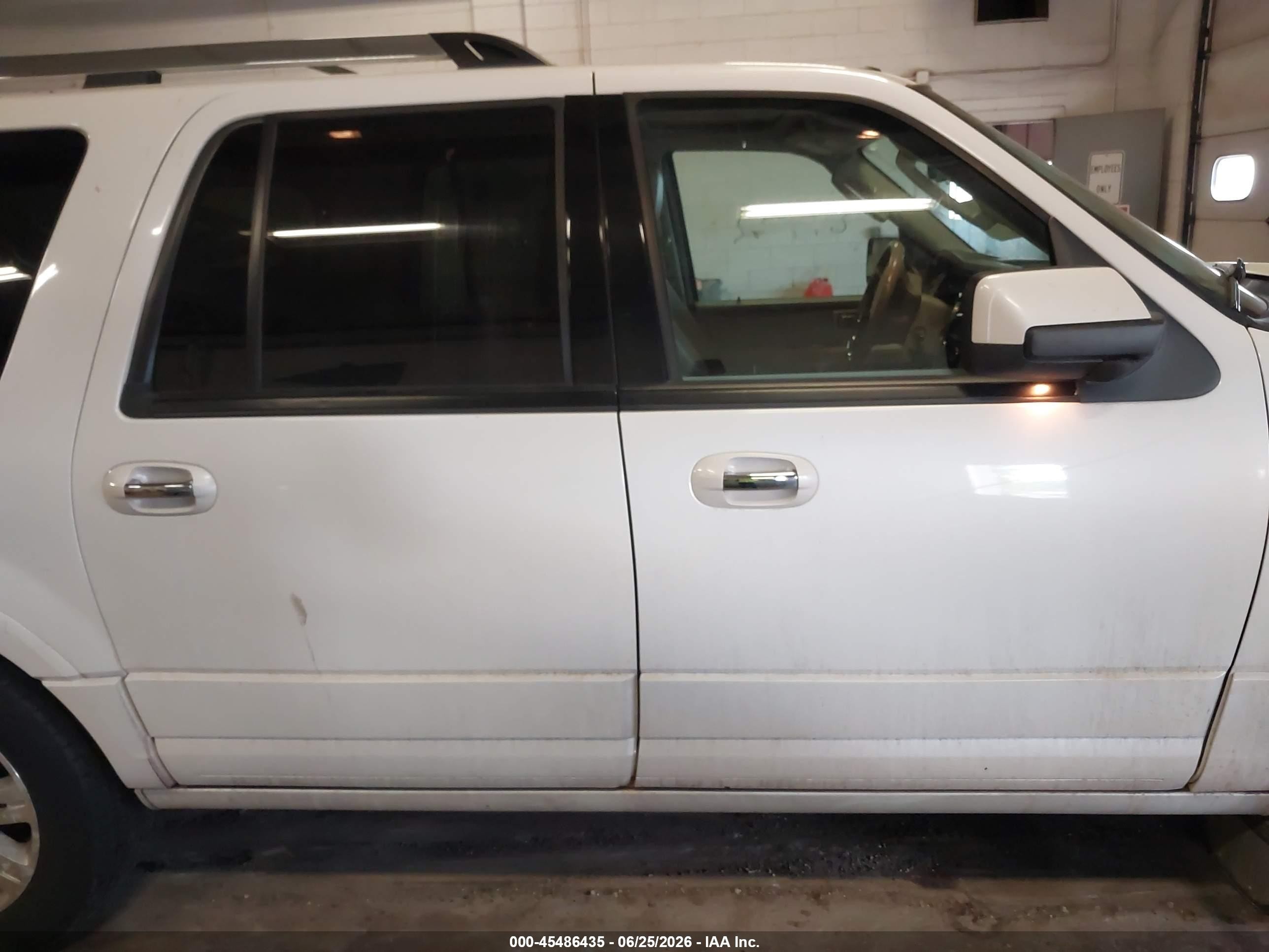 2012 Ford Expedition El Limited White vin: 1FMJK2A50CEF00554