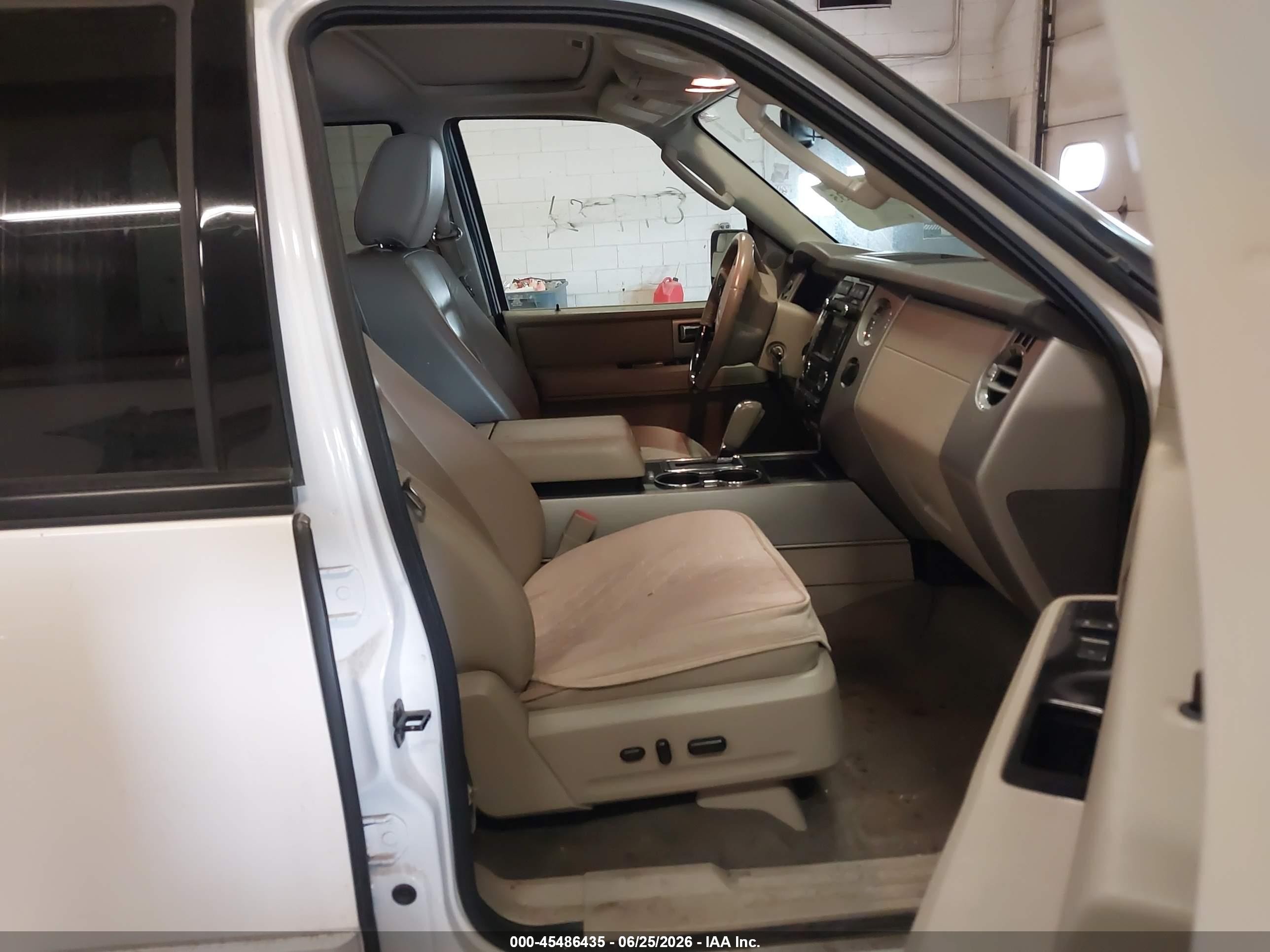 2012 Ford Expedition El Limited White vin: 1FMJK2A50CEF00554