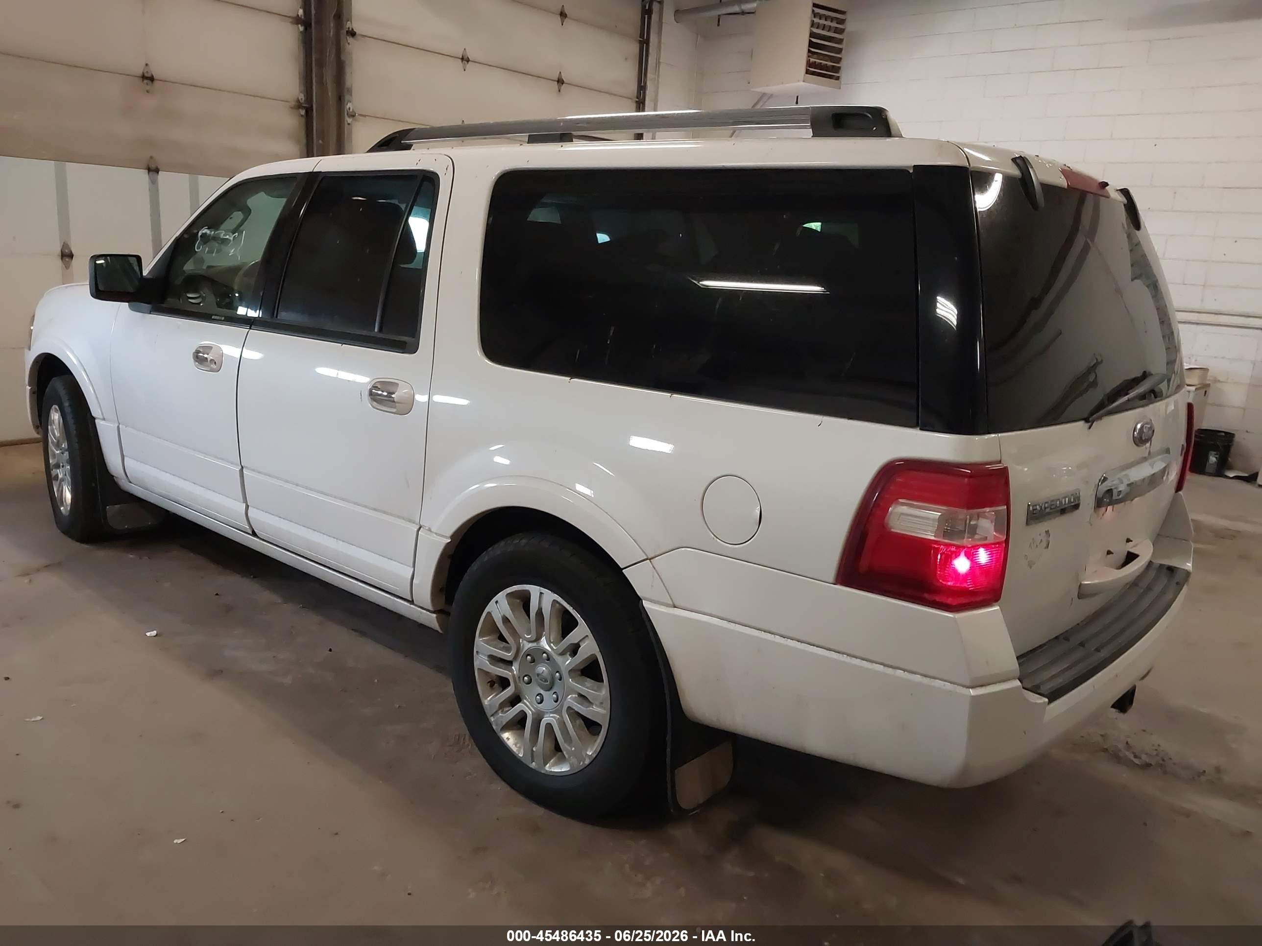 2012 Ford Expedition El Limited White vin: 1FMJK2A50CEF00554