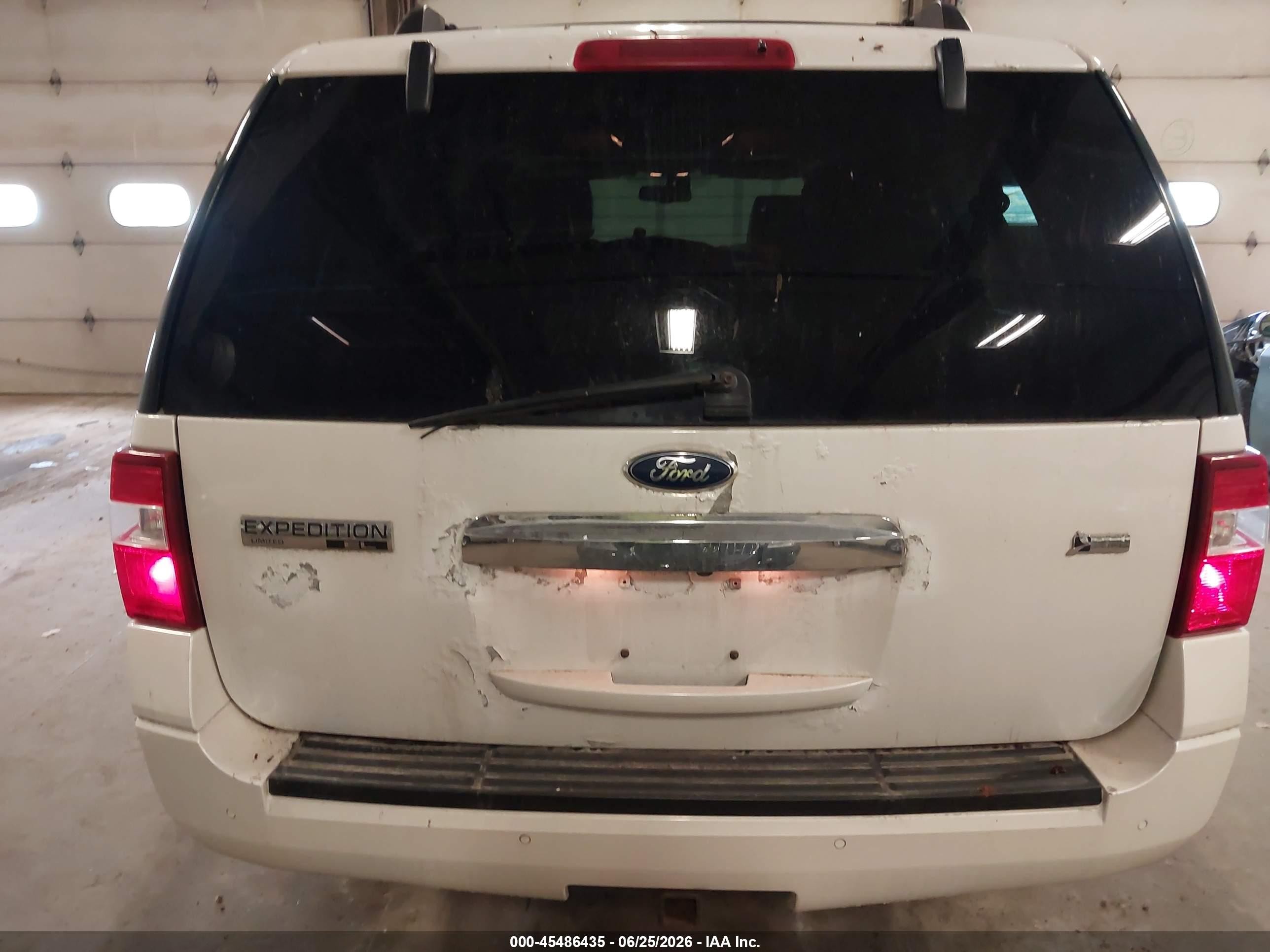 2012 Ford Expedition El Limited White vin: 1FMJK2A50CEF00554