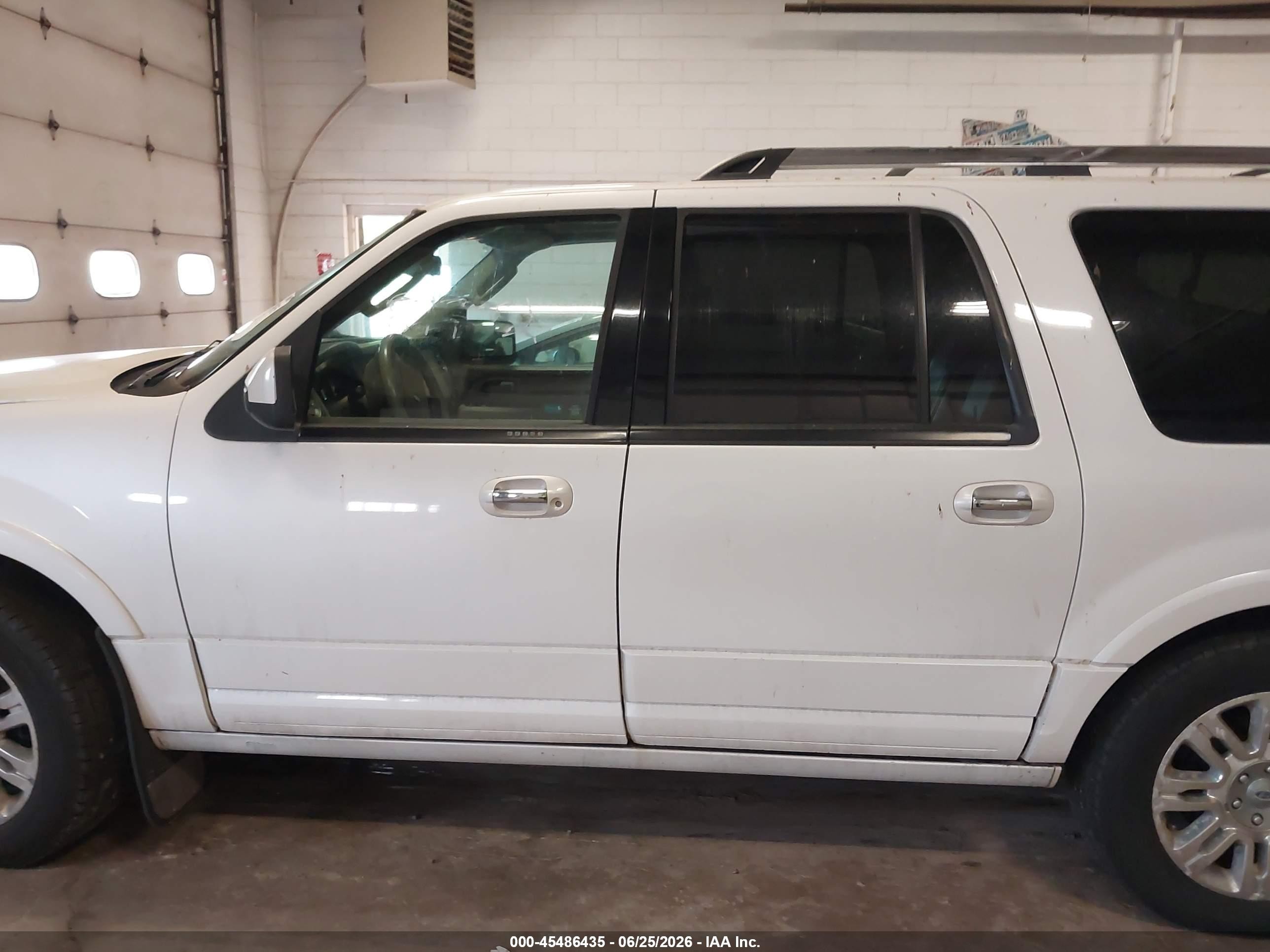 2012 Ford Expedition El Limited White vin: 1FMJK2A50CEF00554