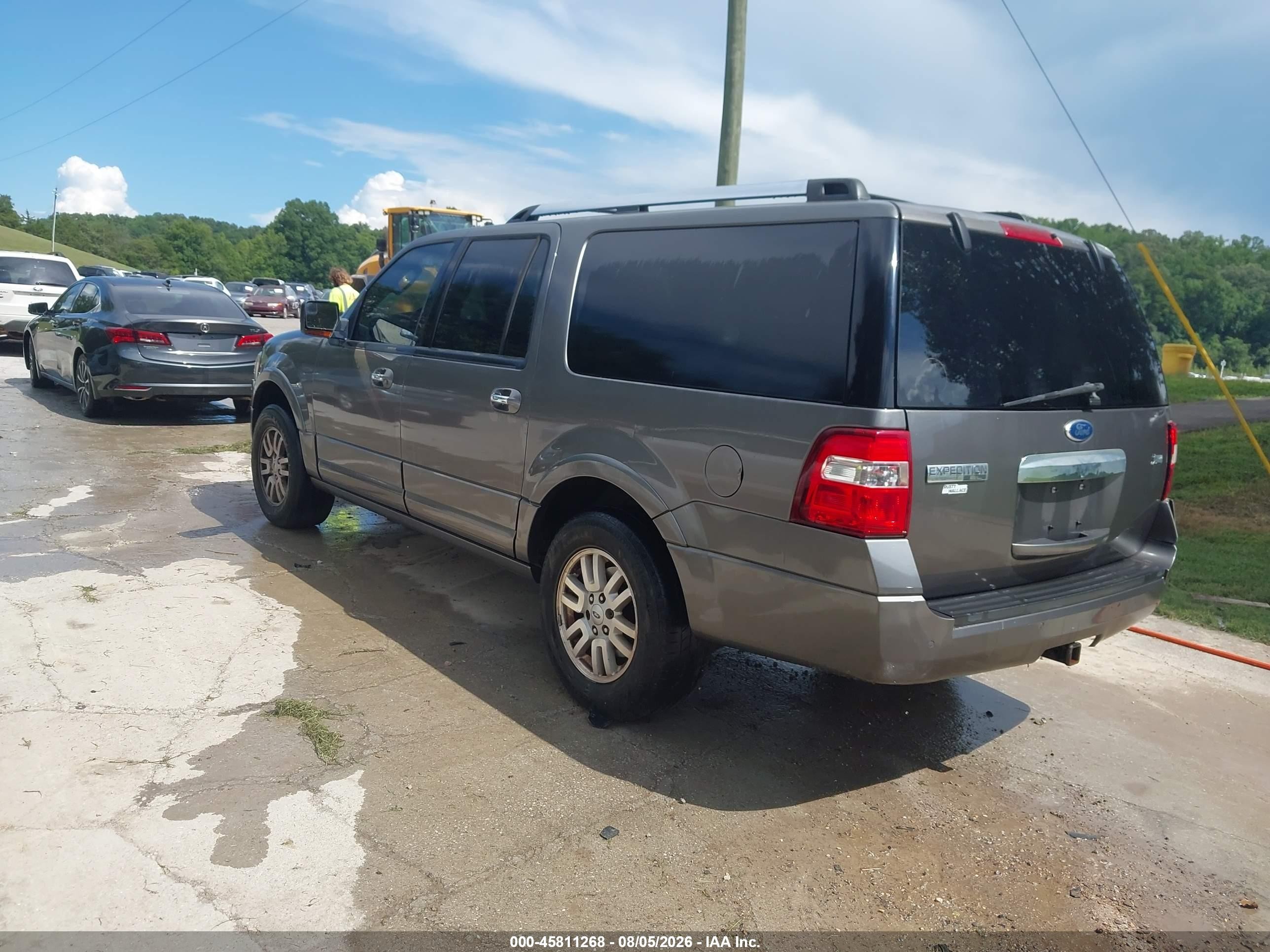 2012 Ford Expedition El Limited Gray vin: 1FMJK2A50CEF17368