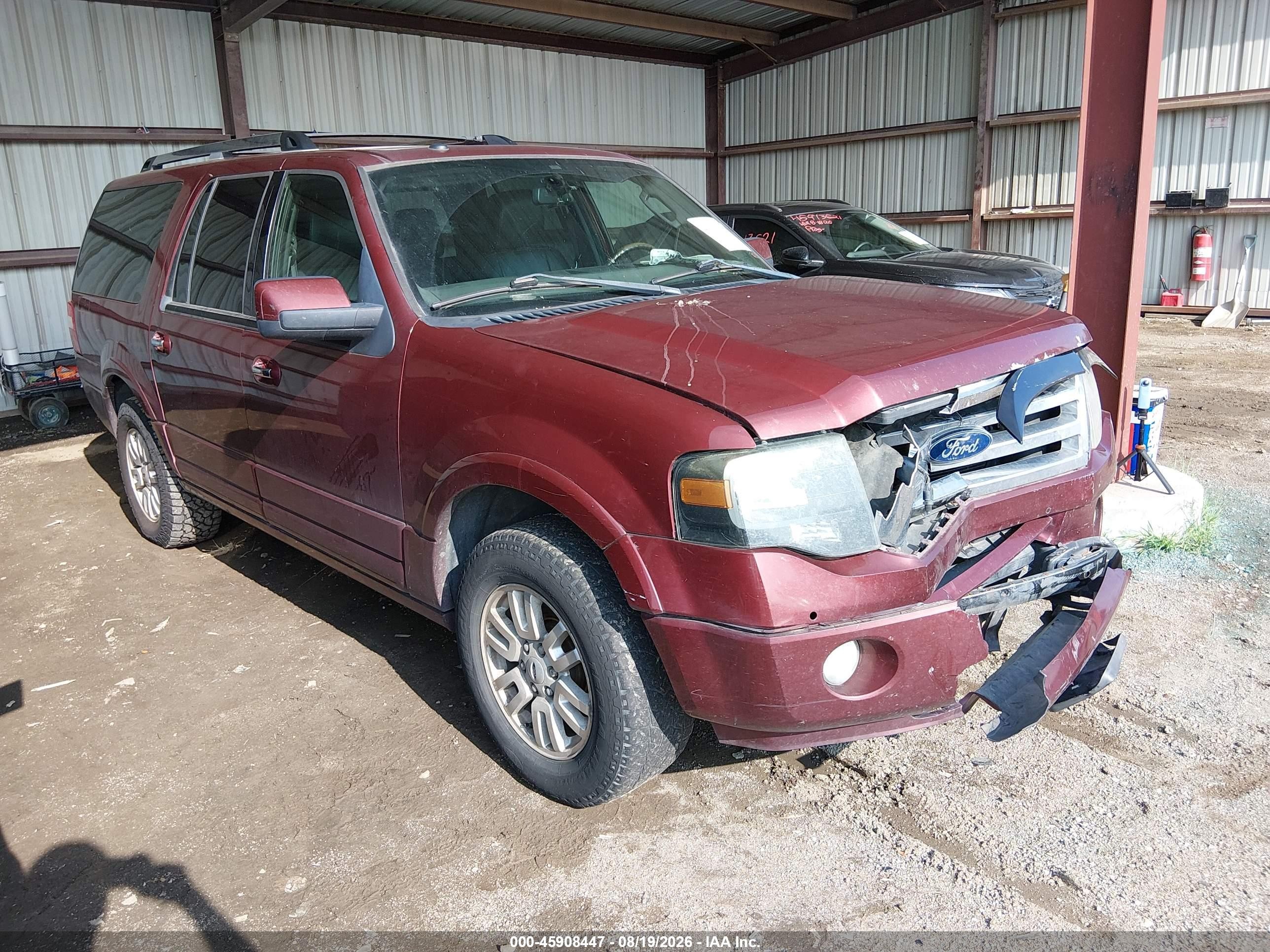 2012 Ford Expedition El Limited Темно-бордовый vin: 1FMJK2A50CEF33411