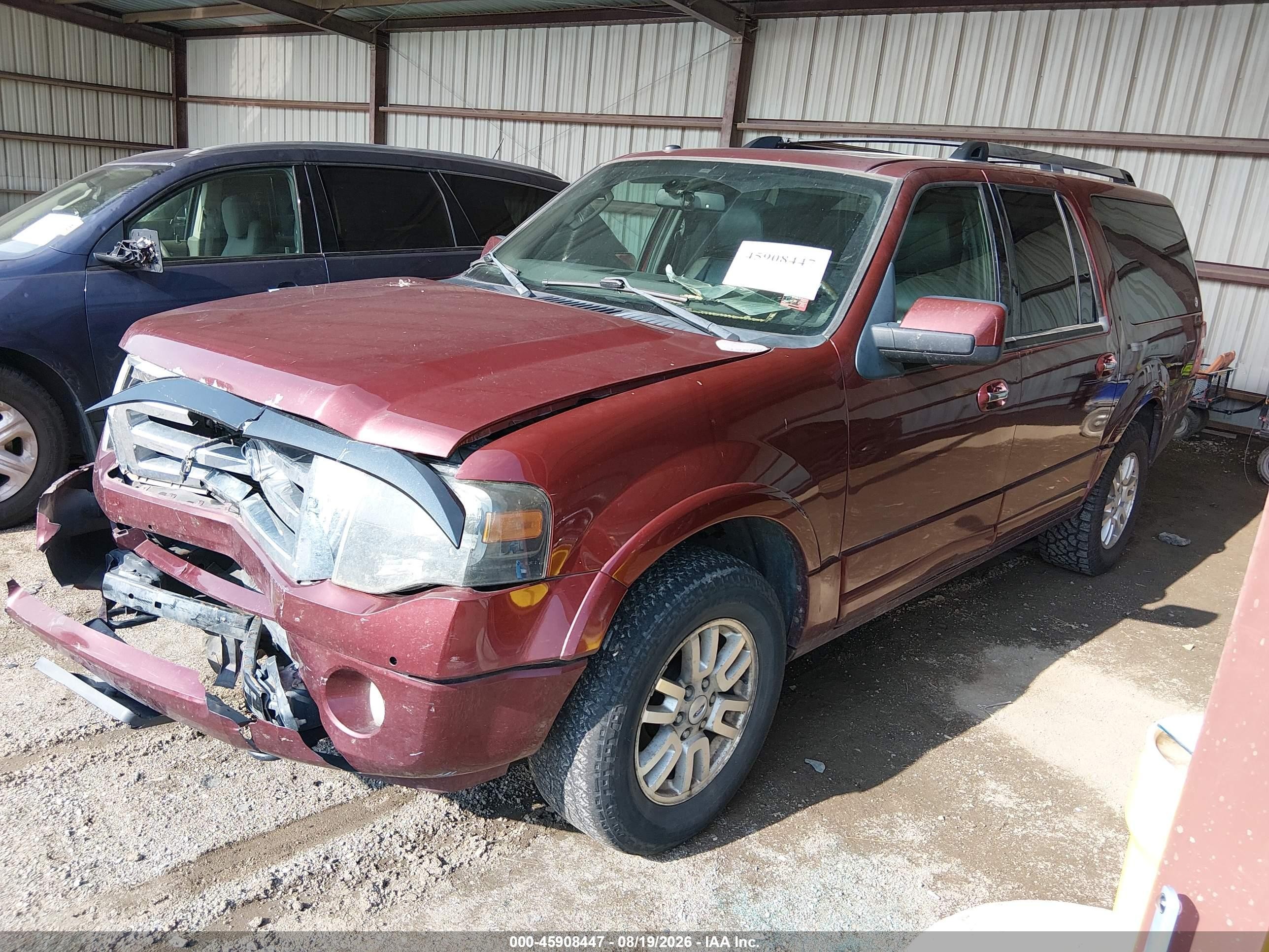 2012 Ford Expedition El Limited Темно-бордовый vin: 1FMJK2A50CEF33411