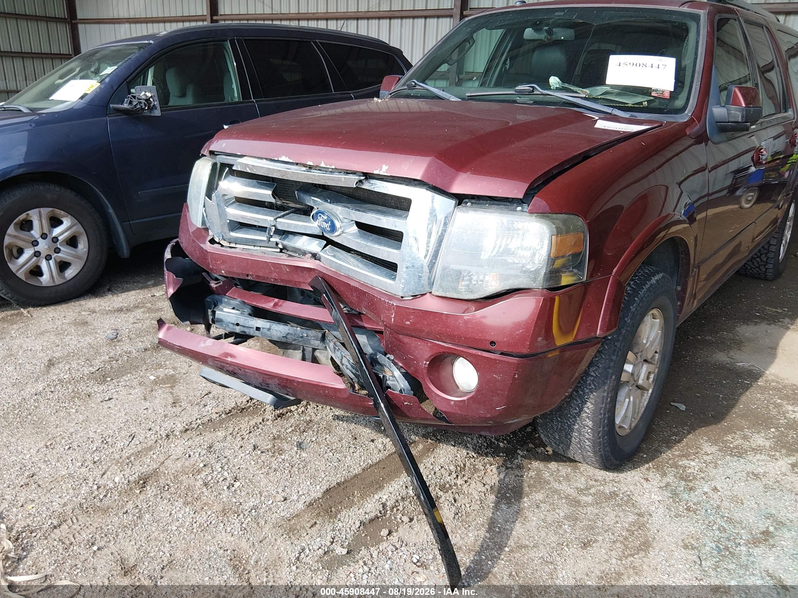 2012 Ford Expedition El Limited Темно-бордовый vin: 1FMJK2A50CEF33411