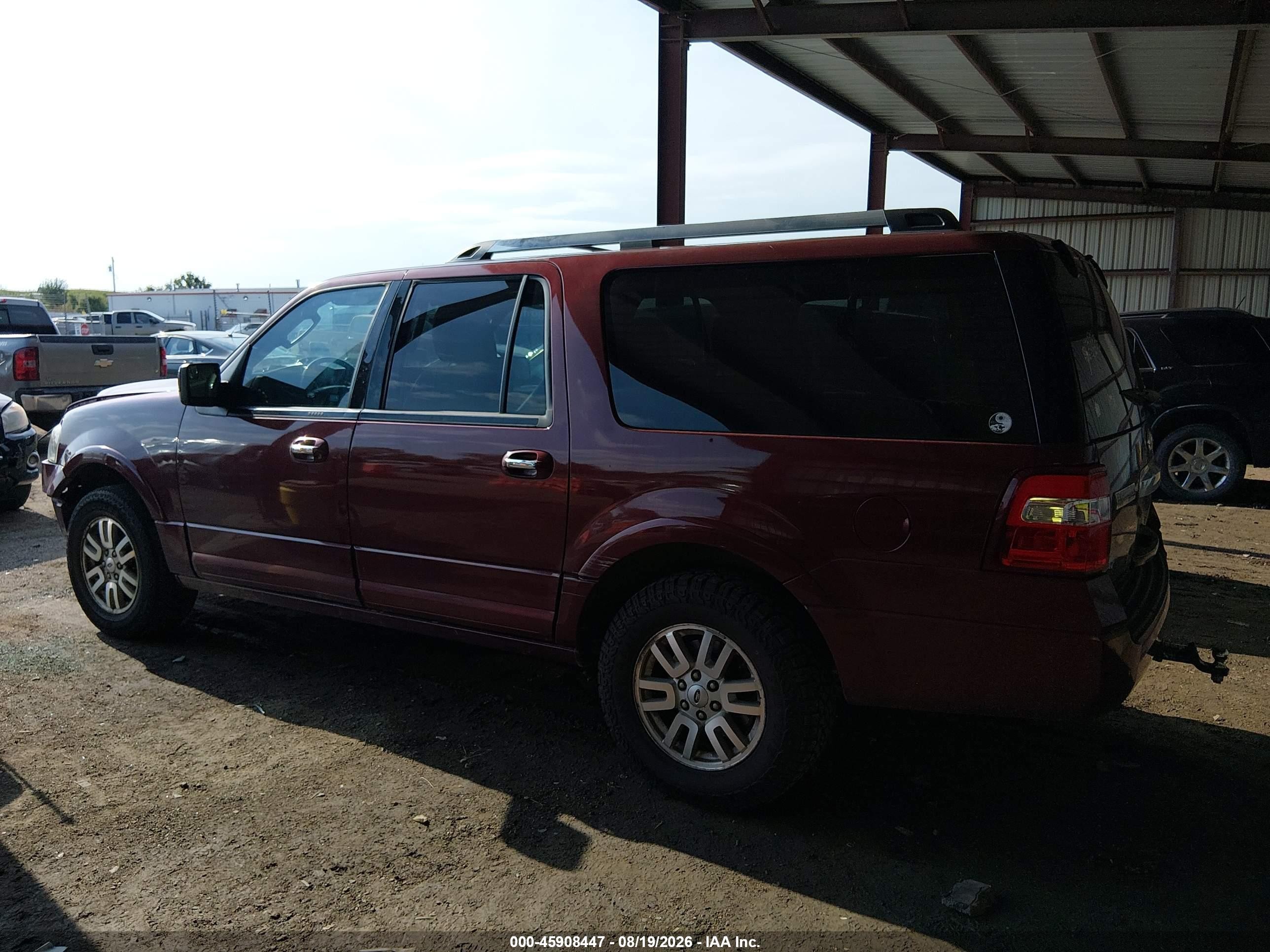 2012 Ford Expedition El Limited Темно-бордовый vin: 1FMJK2A50CEF33411
