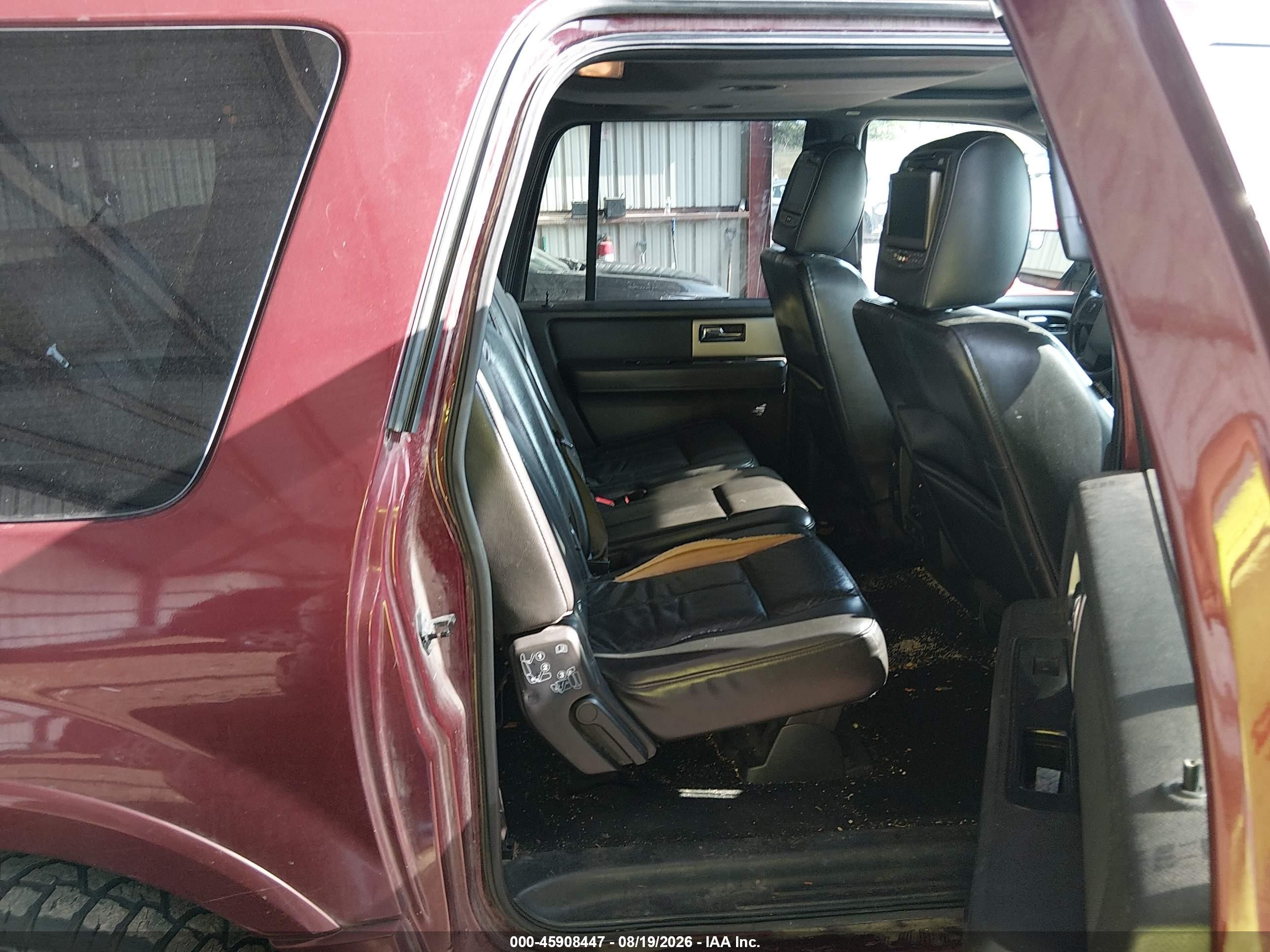 2012 Ford Expedition El Limited Темно-бордовый vin: 1FMJK2A50CEF33411