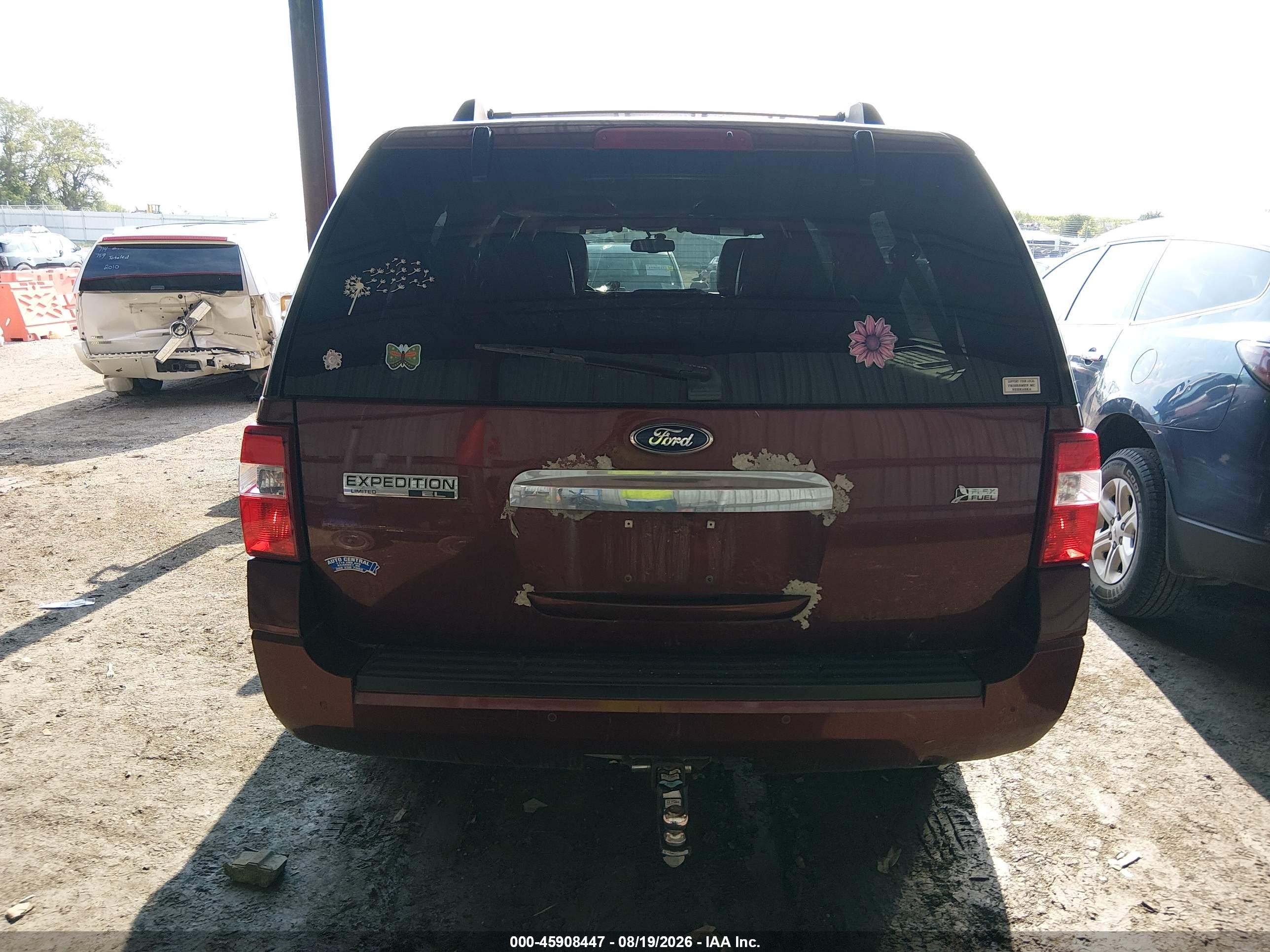 2012 Ford Expedition El Limited Темно-бордовый vin: 1FMJK2A50CEF33411