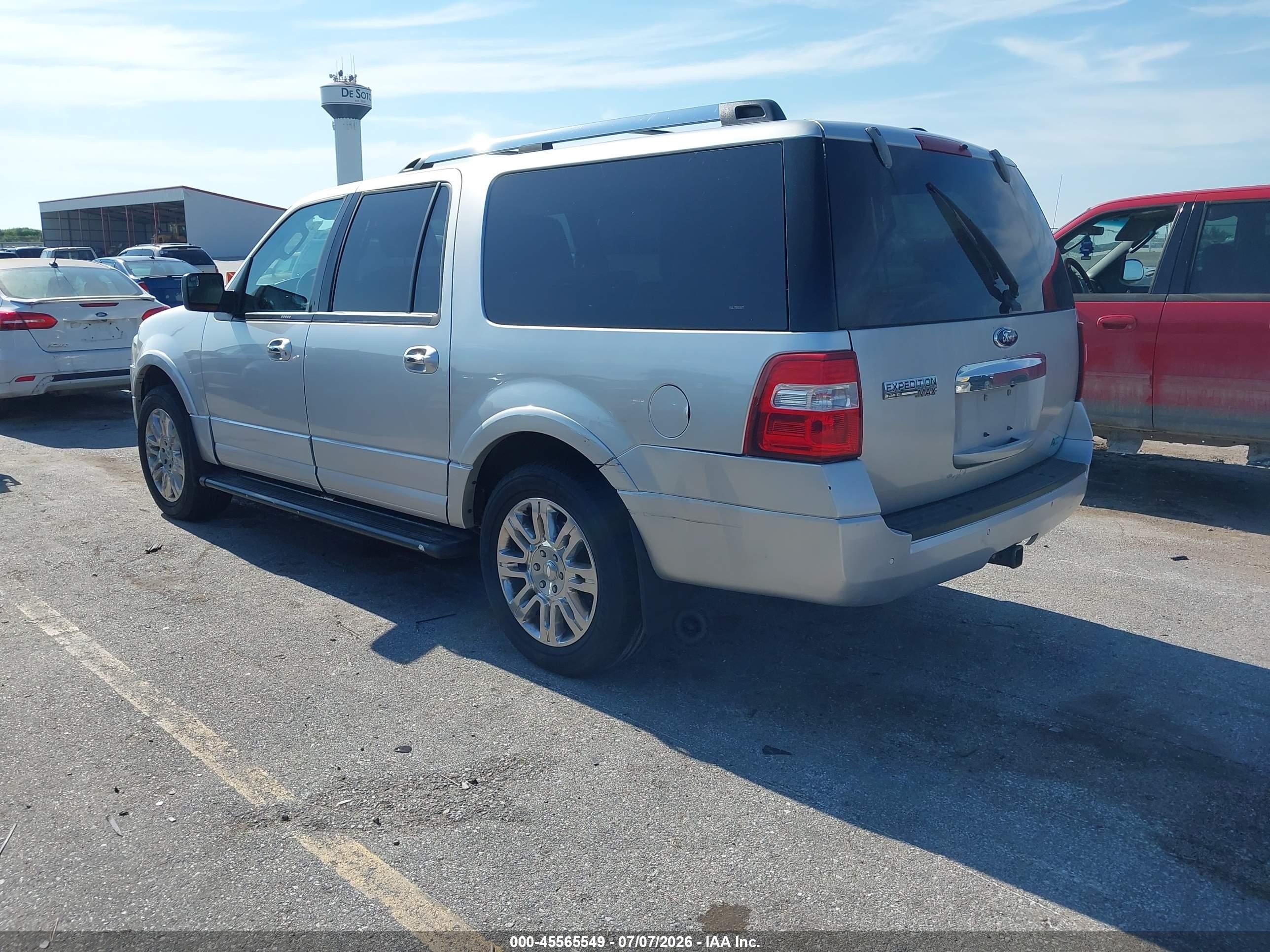 2013 Ford Expedition El Limited Silver vin: 1FMJK2A50DEF13161