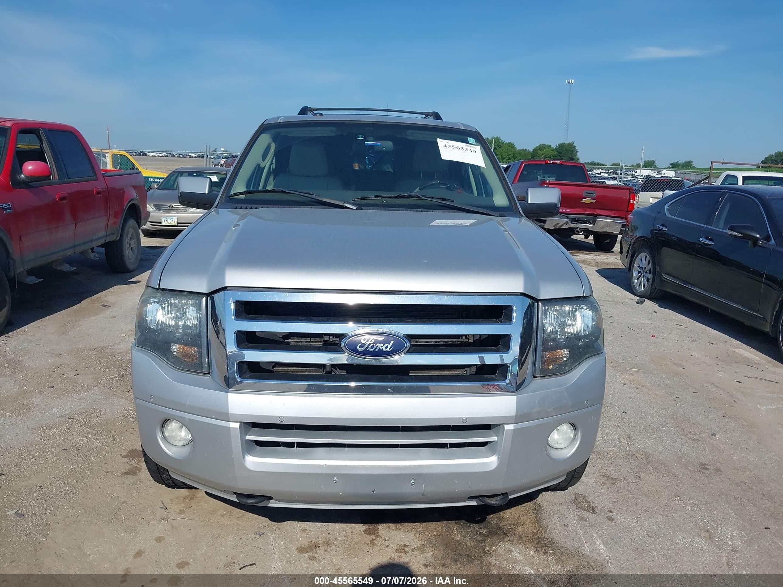 2013 Ford Expedition El Limited Silver vin: 1FMJK2A50DEF13161