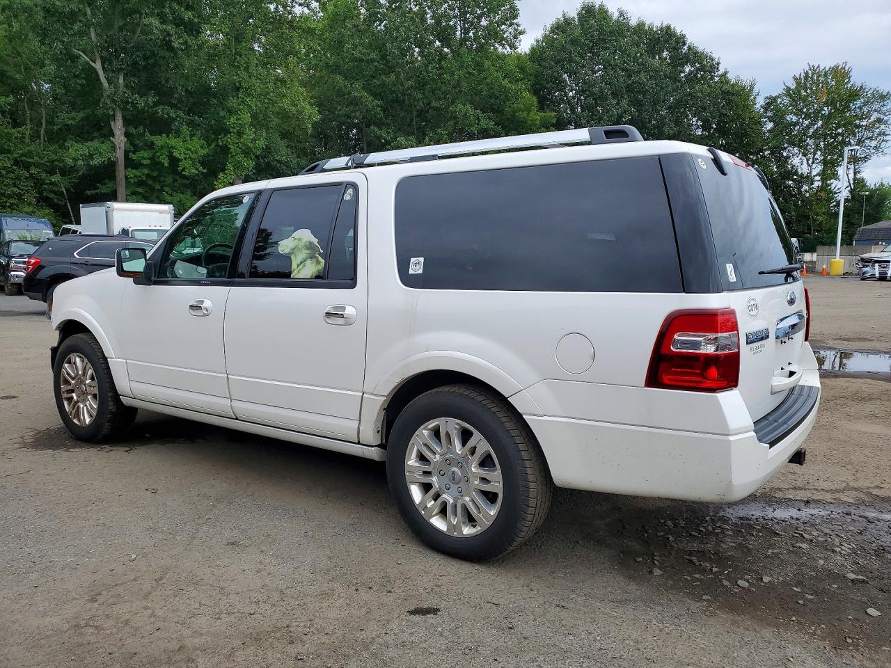 2014 Ford Expedition El Limited White vin: 1FMJK2A50EEF00105