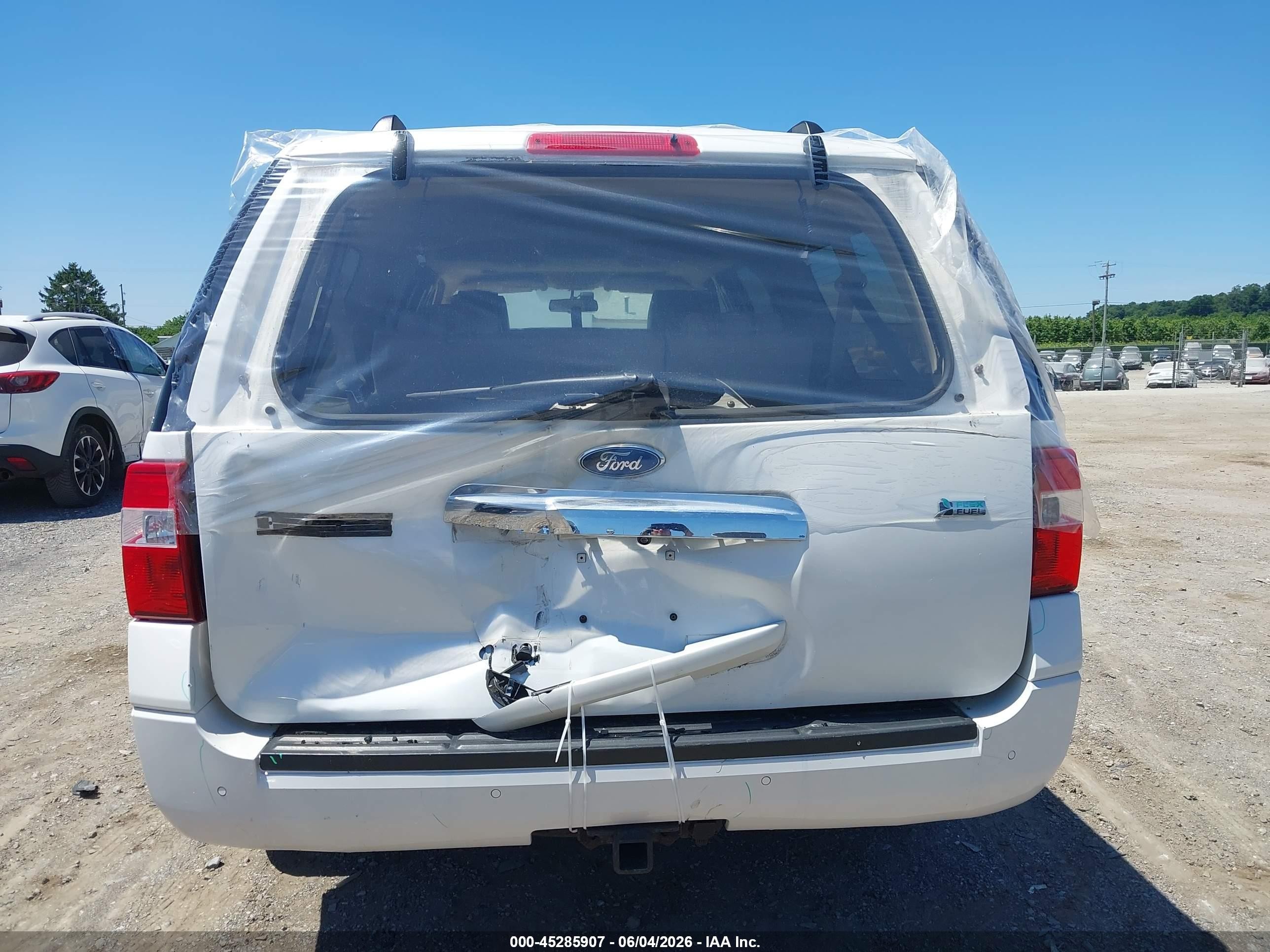 2014 Ford Expedition El Limited White vin: 1FMJK2A50EEF18149