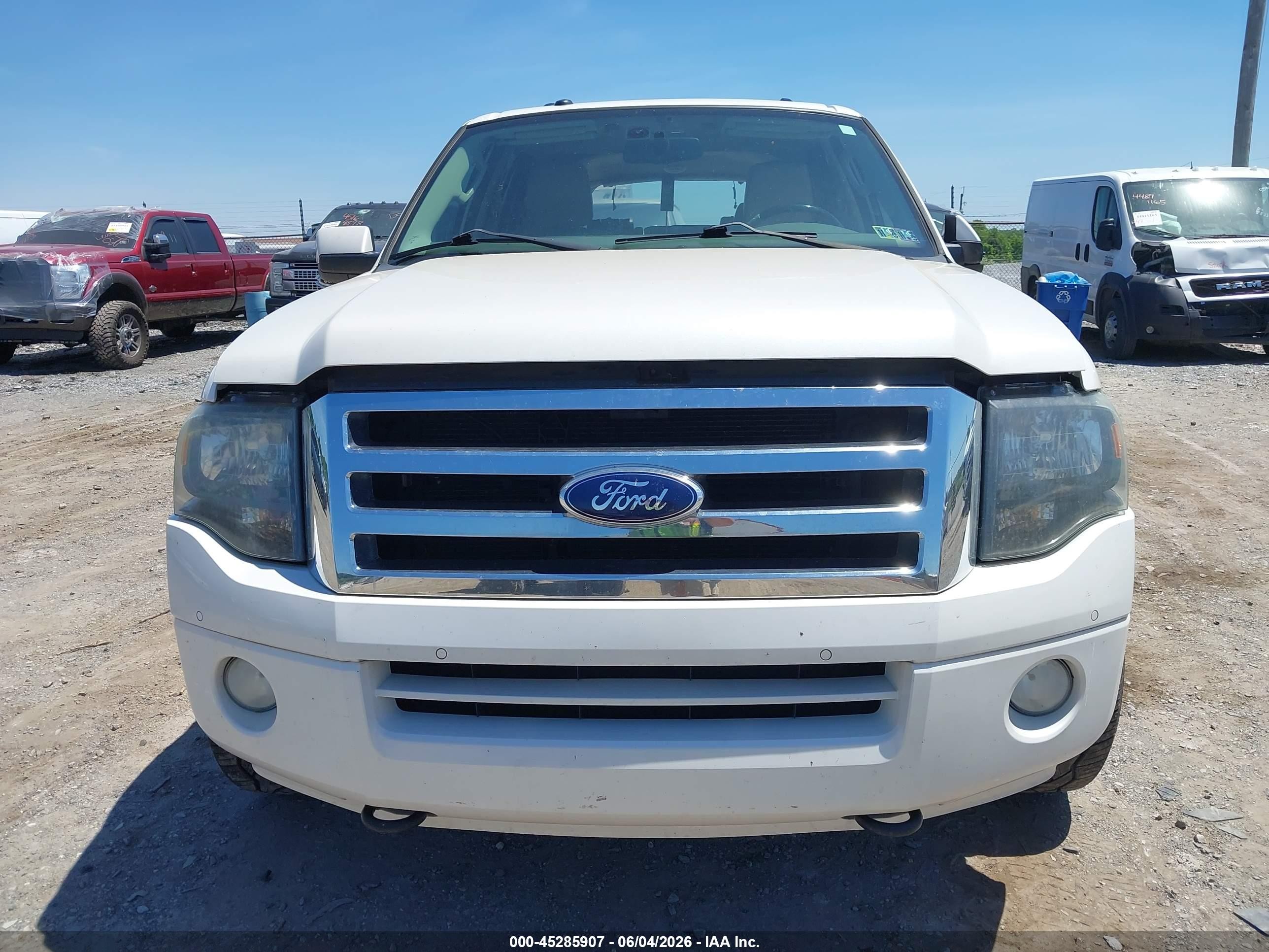 2014 Ford Expedition El Limited White vin: 1FMJK2A50EEF18149
