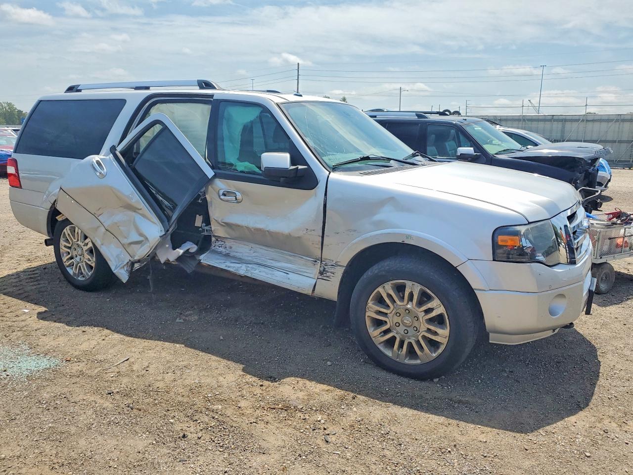 2012 Ford Expedition El Limited Silver vin: 1FMJK2A51CEF29397