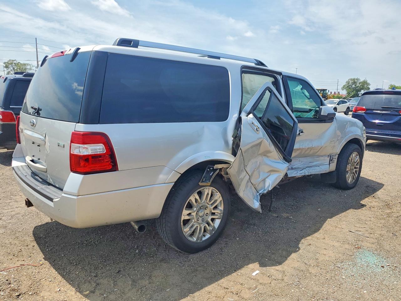 2012 Ford Expedition El Limited Silver vin: 1FMJK2A51CEF29397