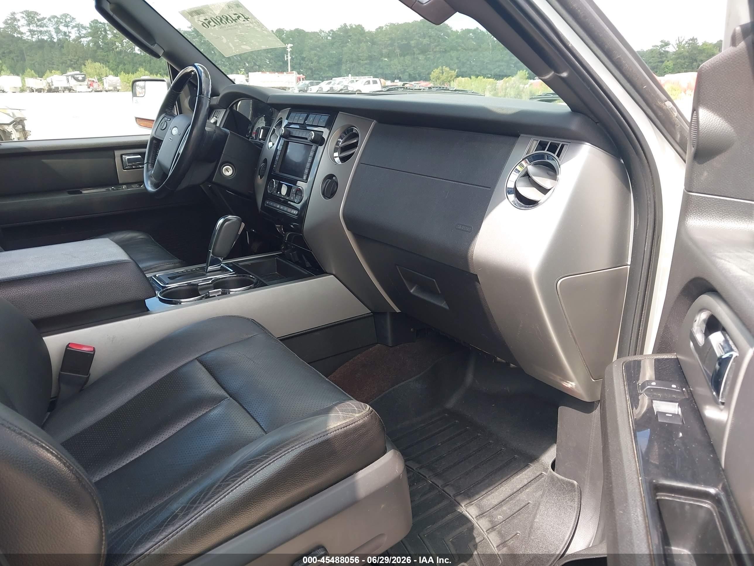 2013 Ford Expedition El Limited White vin: 1FMJK2A51DEF46718