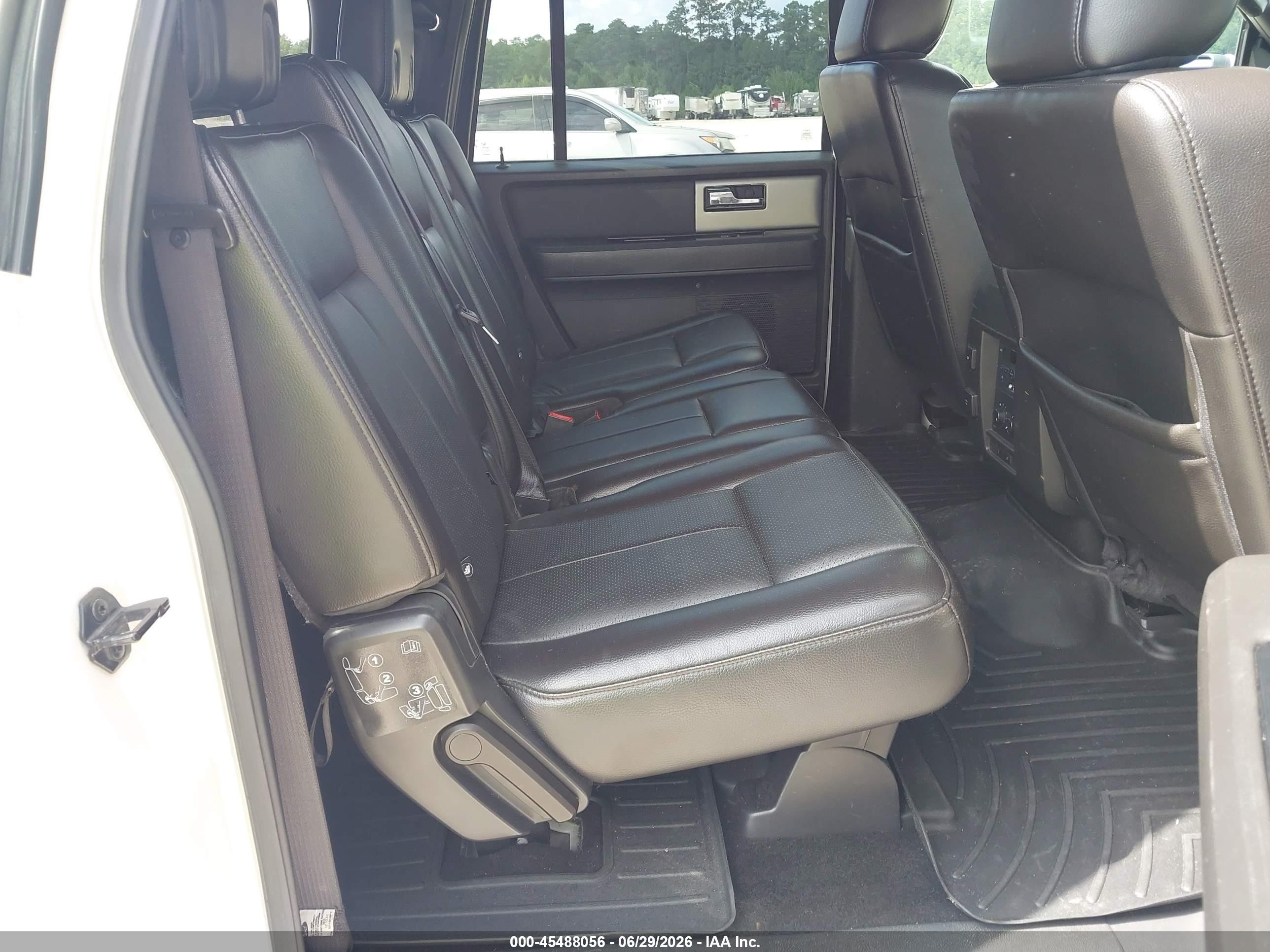 2013 Ford Expedition El Limited White vin: 1FMJK2A51DEF46718