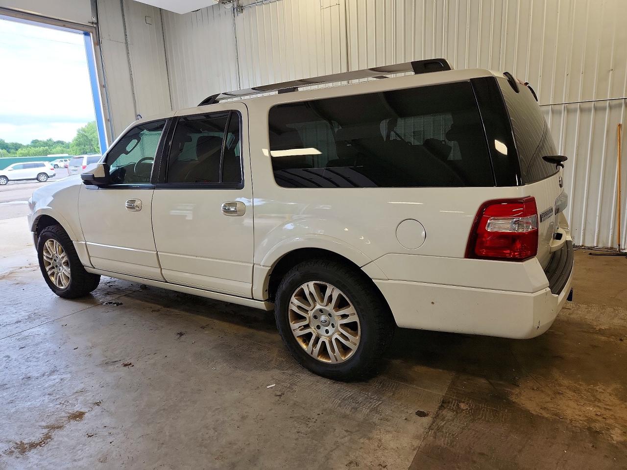 2014 Ford Expedition El Limited White vin: 1FMJK2A51EEF62953