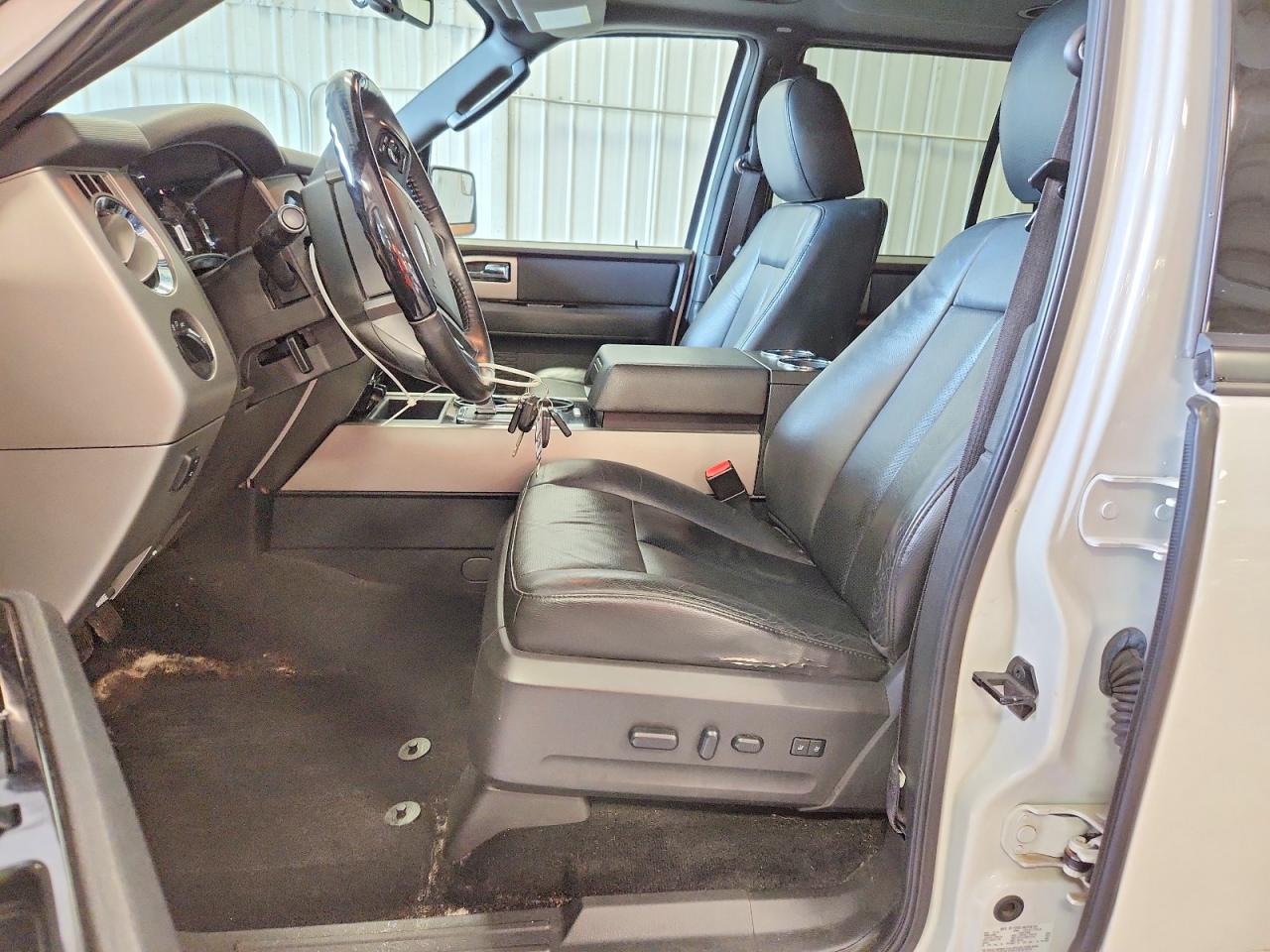2014 Ford Expedition El Limited White vin: 1FMJK2A51EEF62953