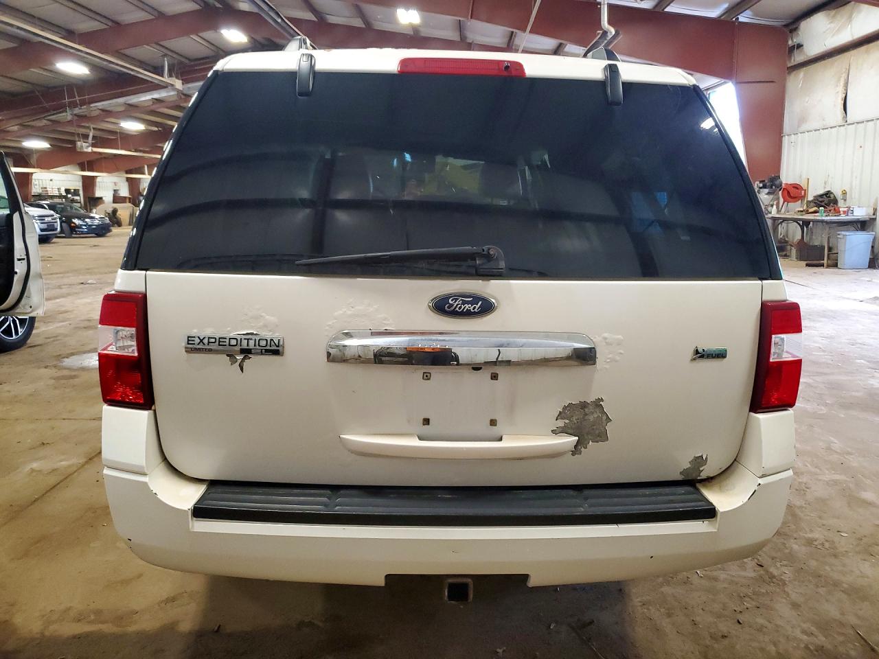 2010 Ford Expedition El Limited White vin: 1FMJK2A52AEA38186