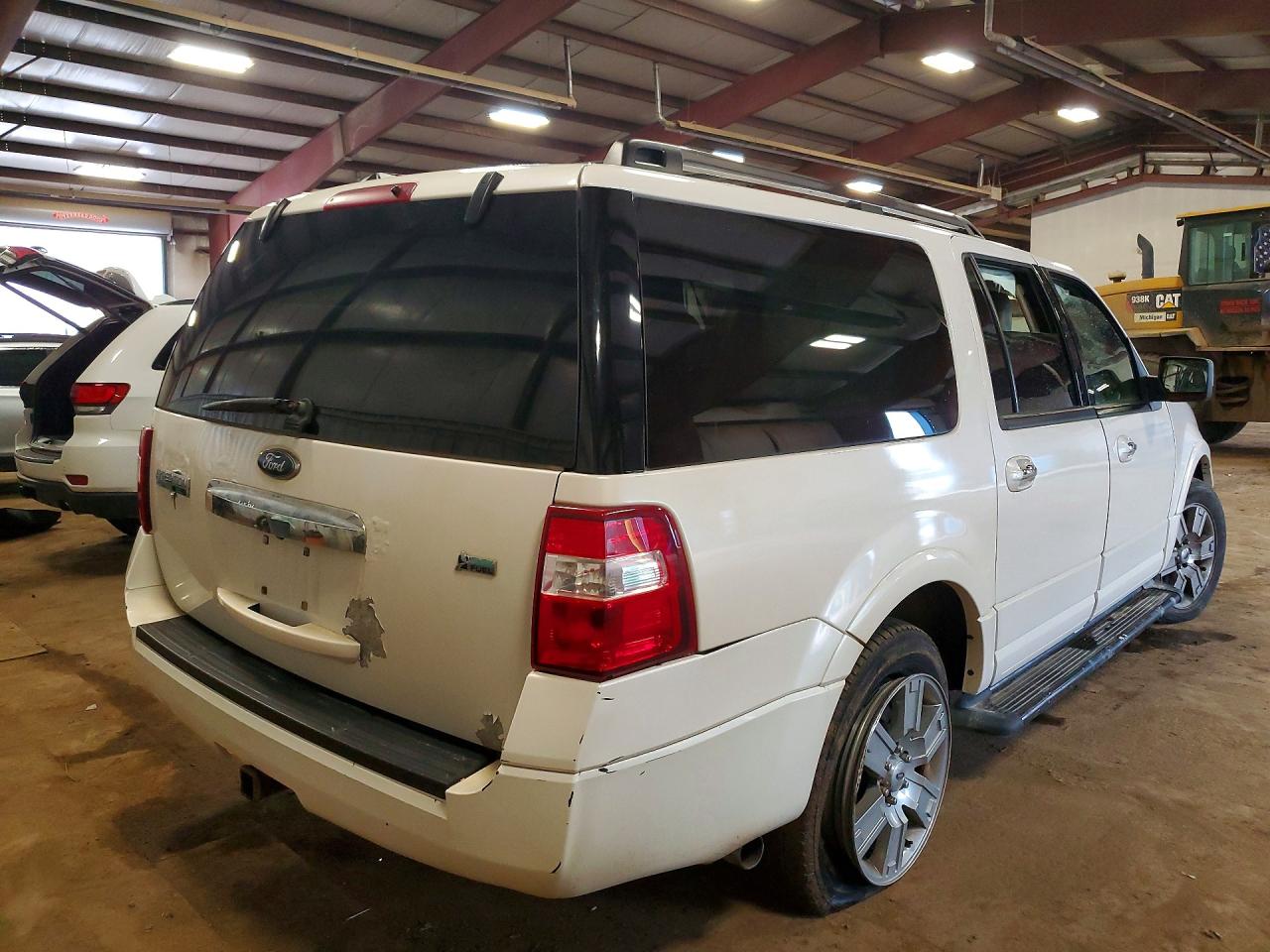 2010 Ford Expedition El Limited White vin: 1FMJK2A52AEA38186