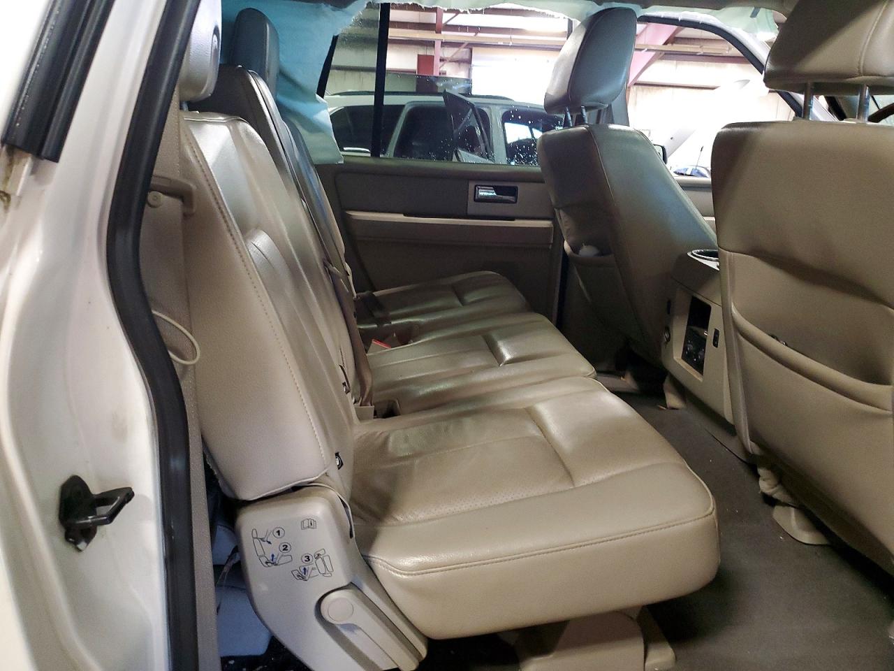2010 Ford Expedition El Limited White vin: 1FMJK2A52AEA38186