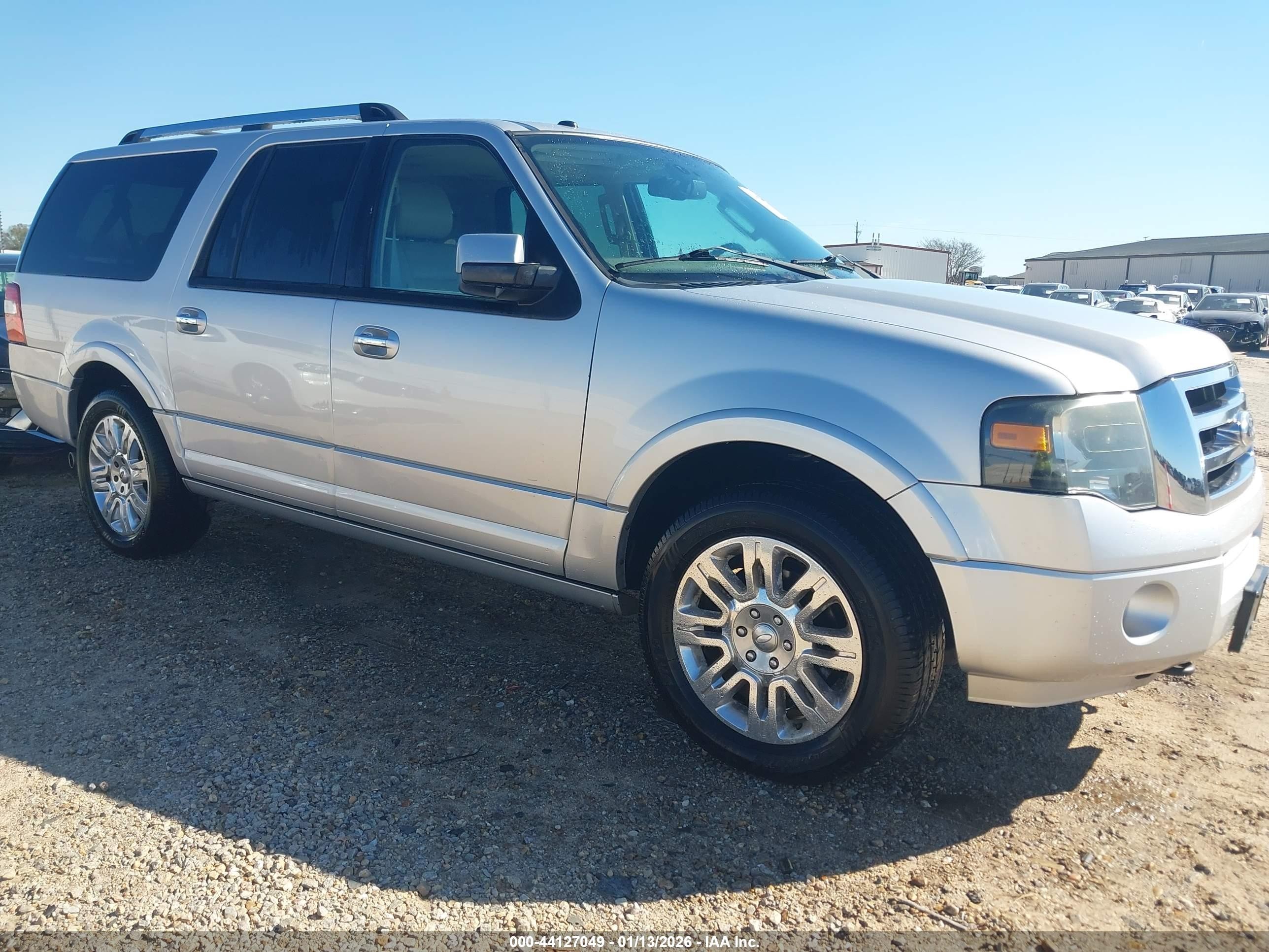 2011 Ford Expedition El Limited Silver vin: 1FMJK2A52BEF29455